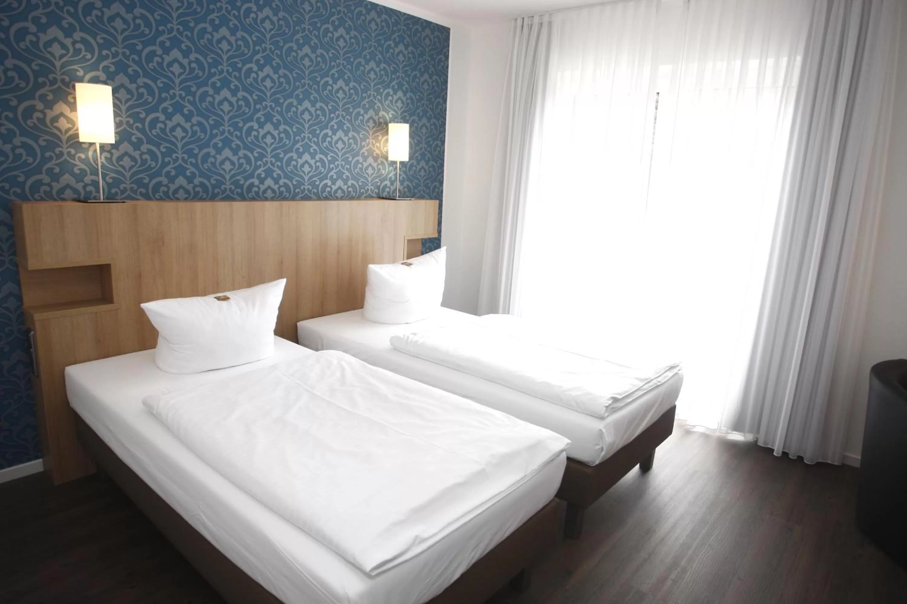 Bed in Hotel Westerkamp