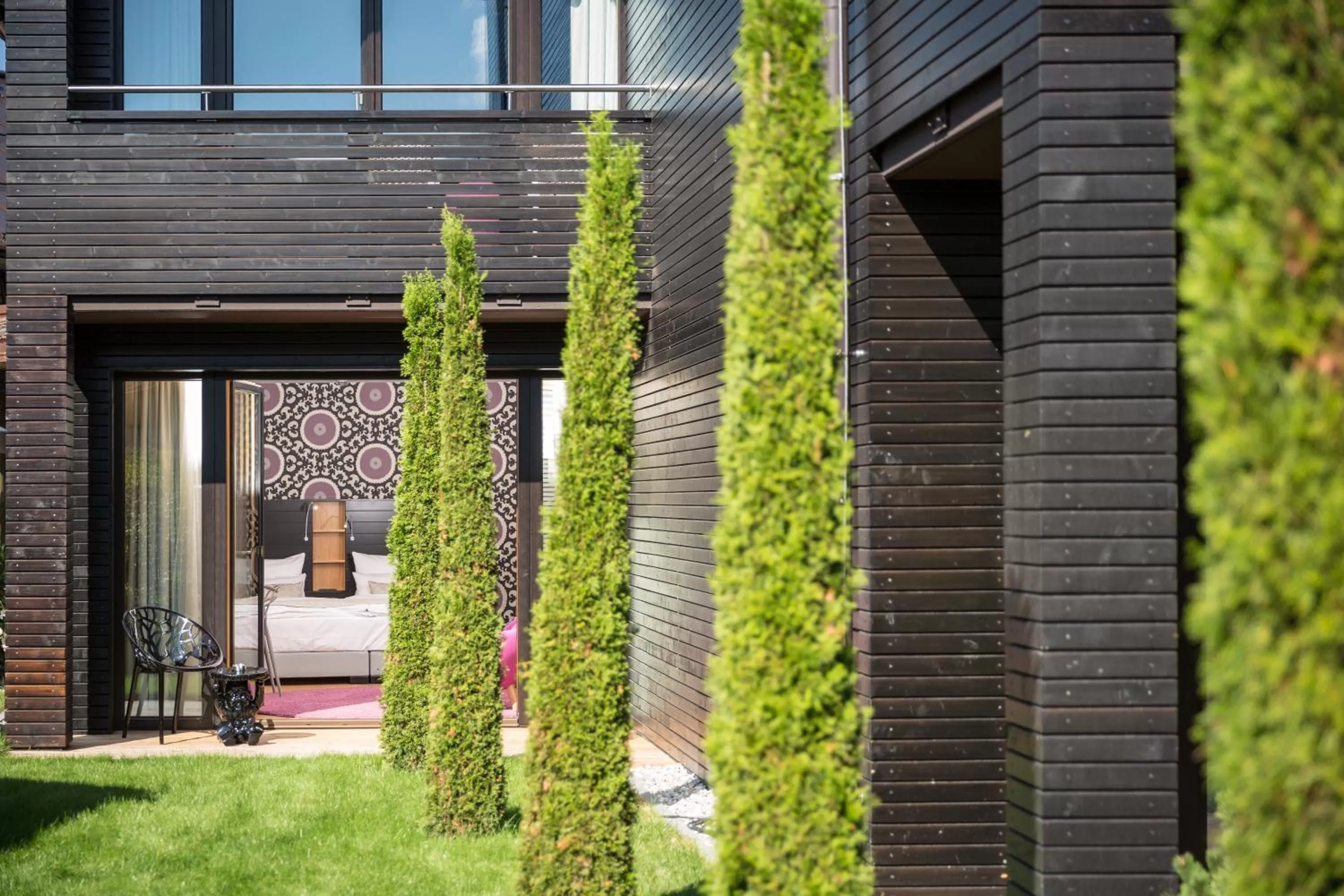 Balcony/Terrace in Das Freiberg Romantikhotel
