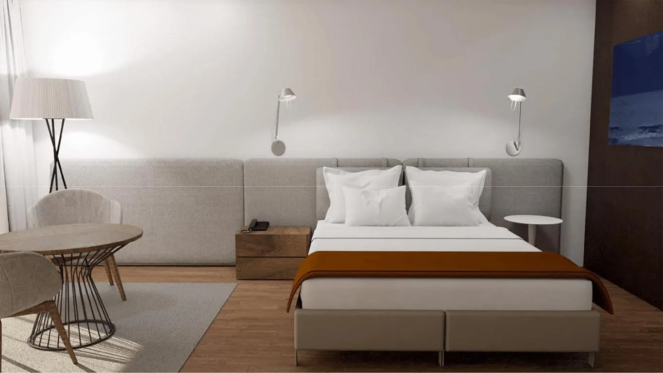 Bed in Hotel Flor De Sal