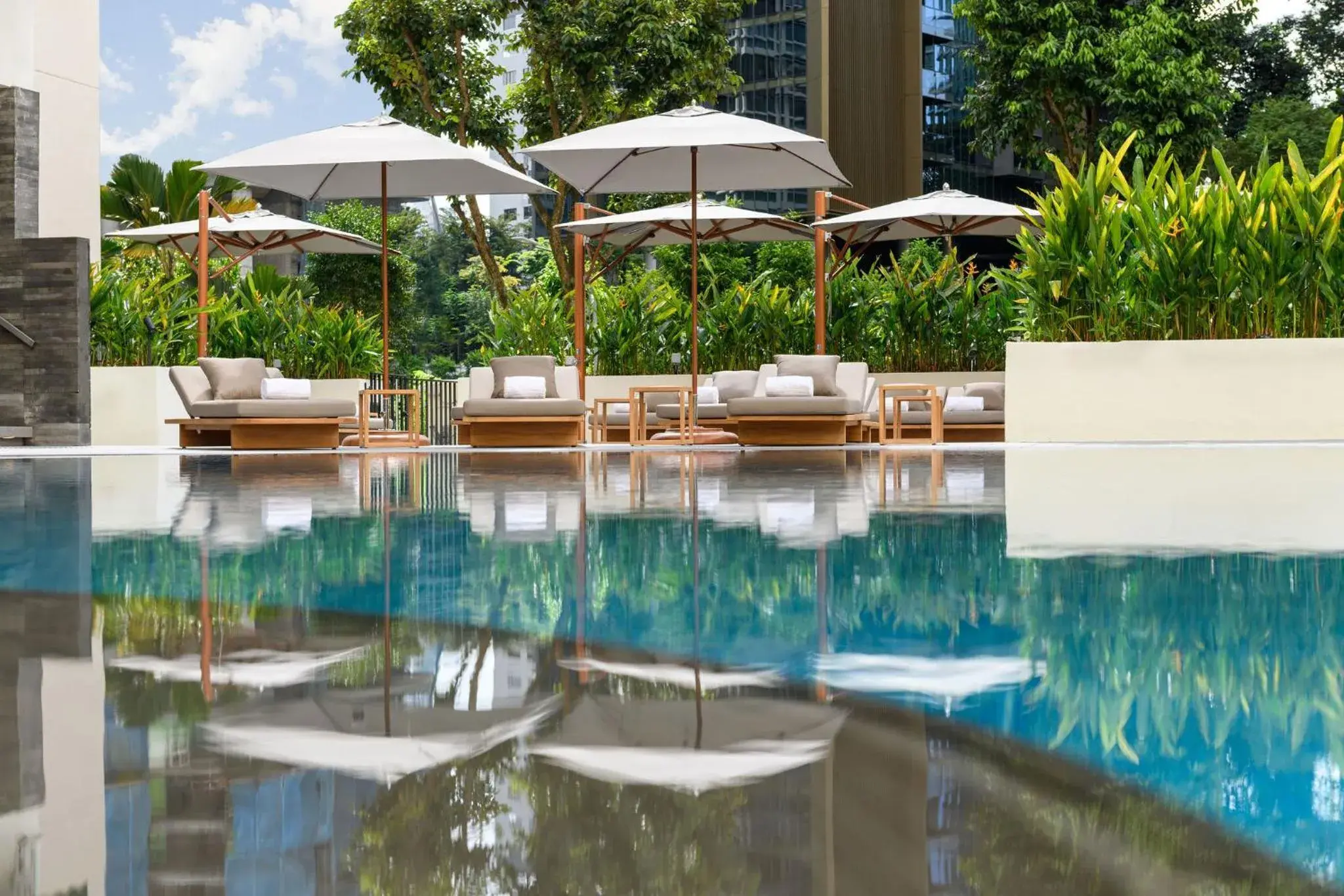 Swimming Pool in Conrad Singapore Orchard