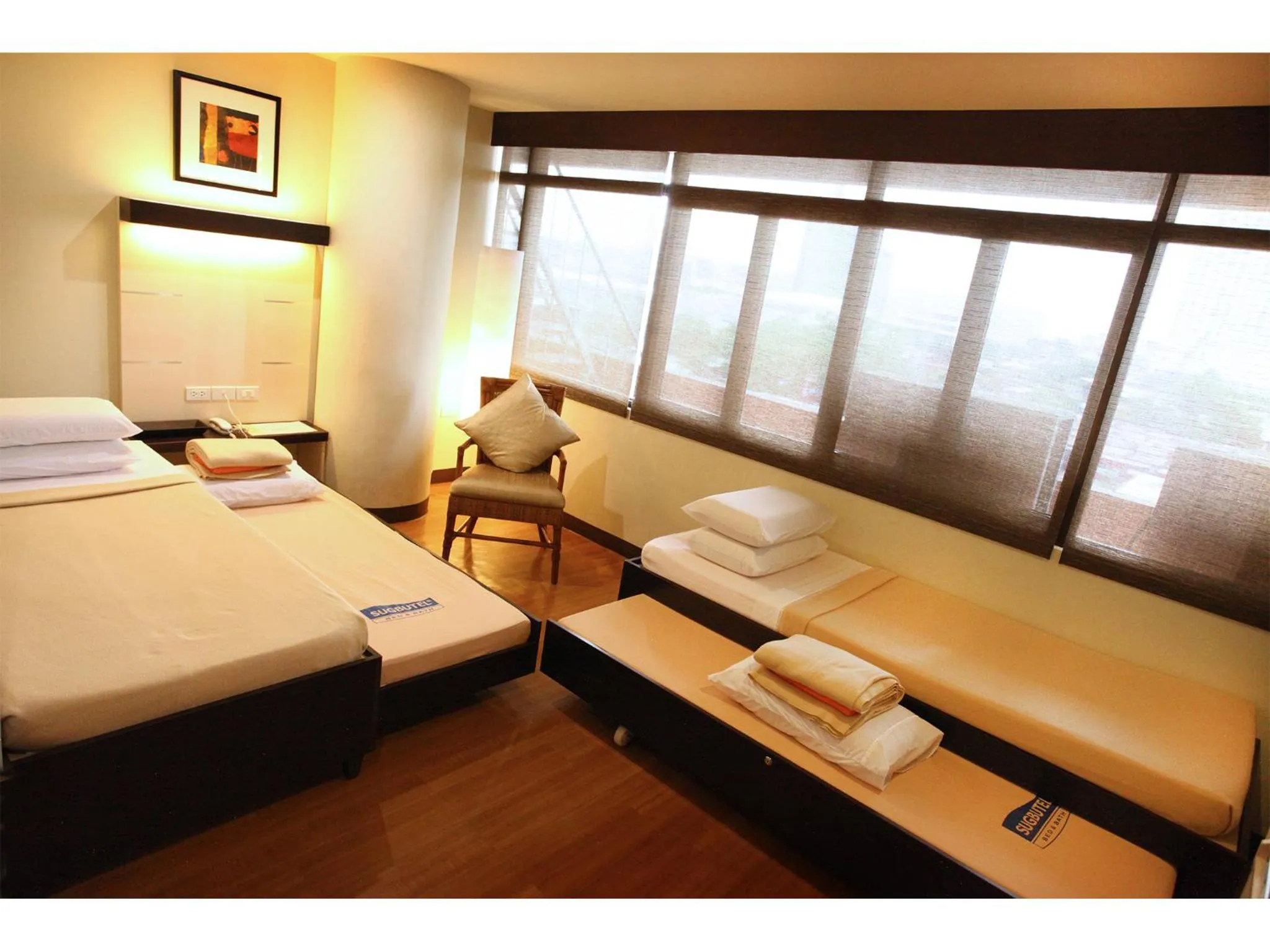 Bed in Sugbutel Family Hotel Cebu powered by Cocotel