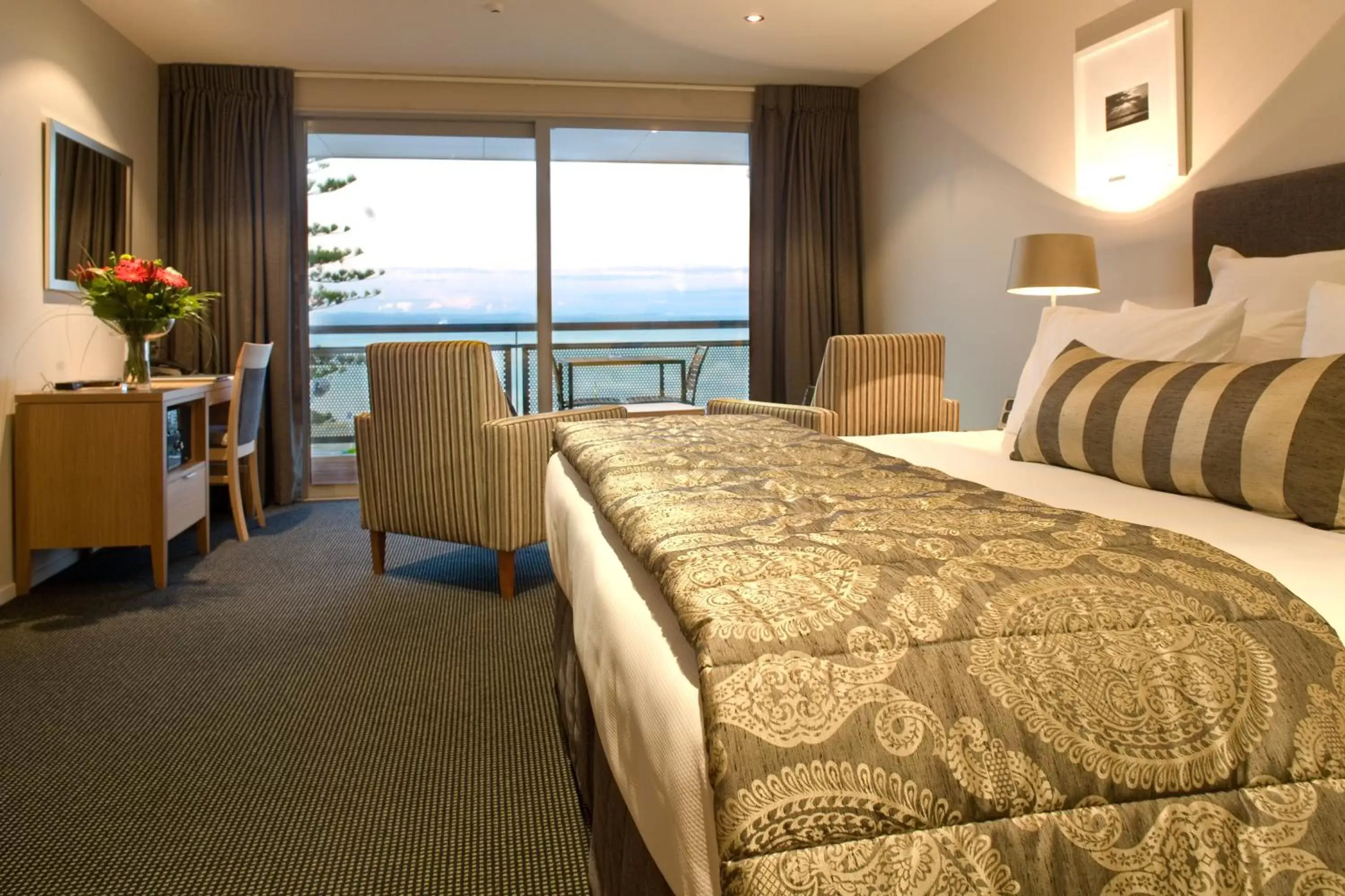 Bed in The Crown Hotel Bed in The Crown Hotel