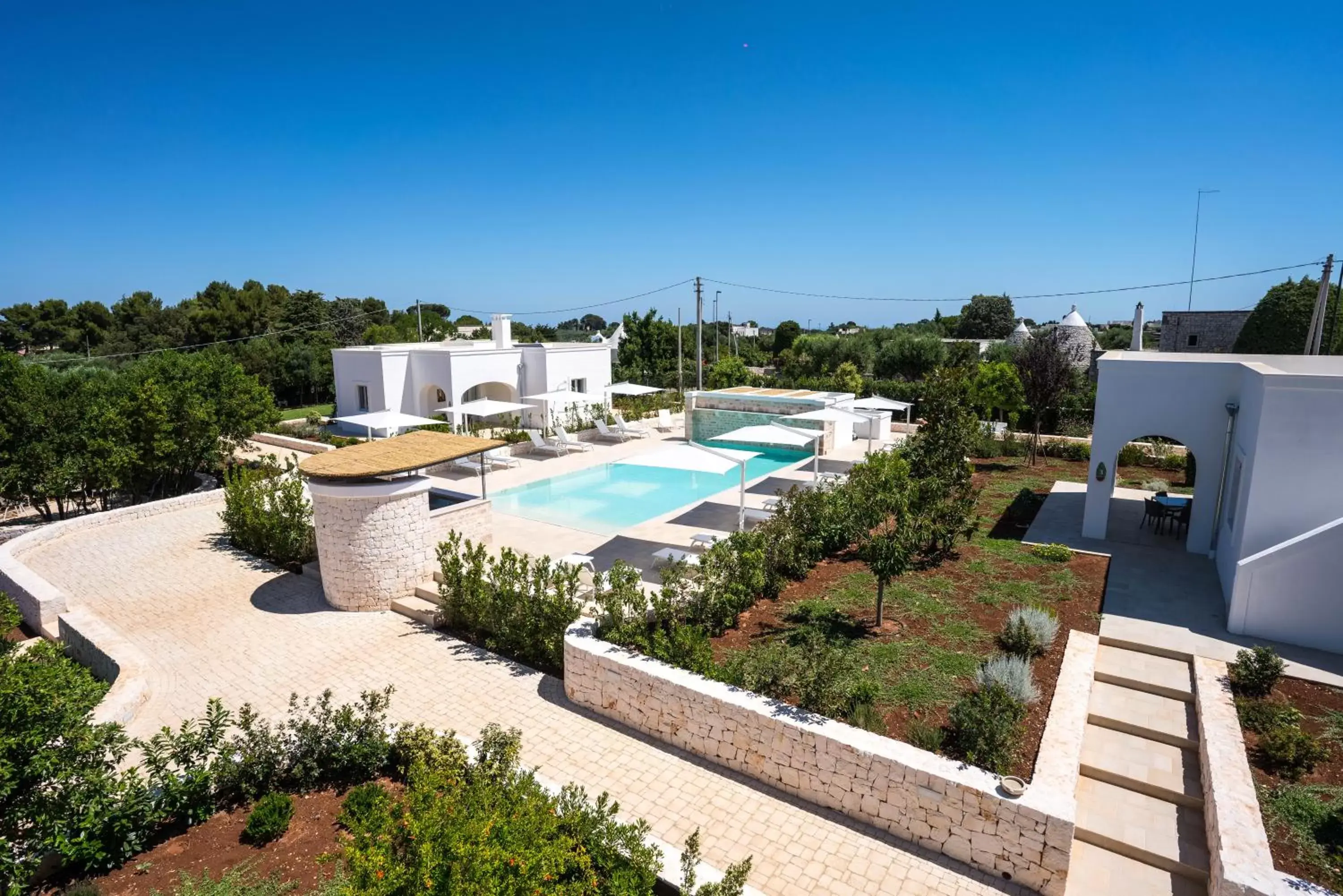 Spring, Pool View in Borgo Cozzana