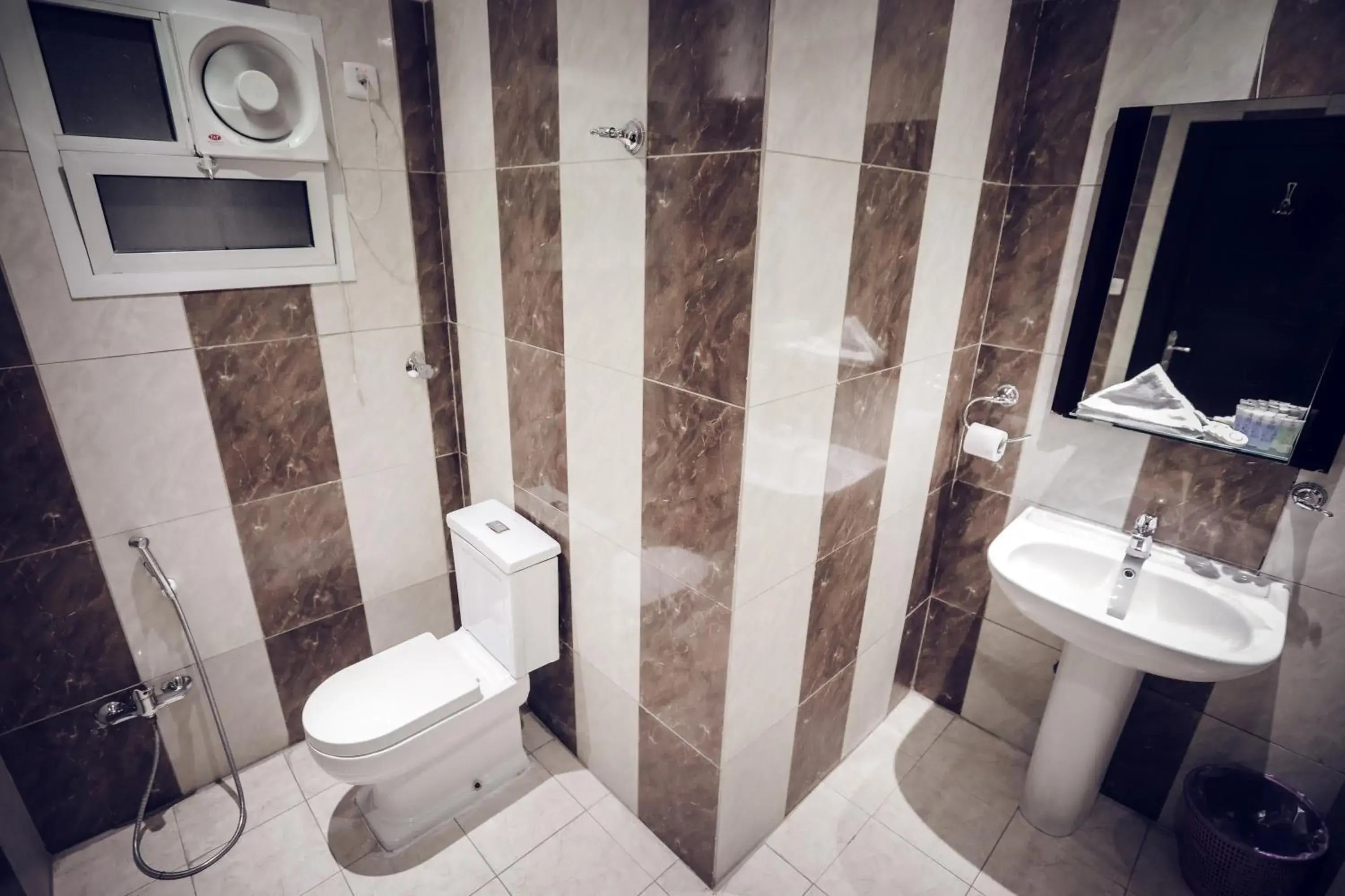 Shower, Bathroom in Merfal Hotel Apartments Al Taawan