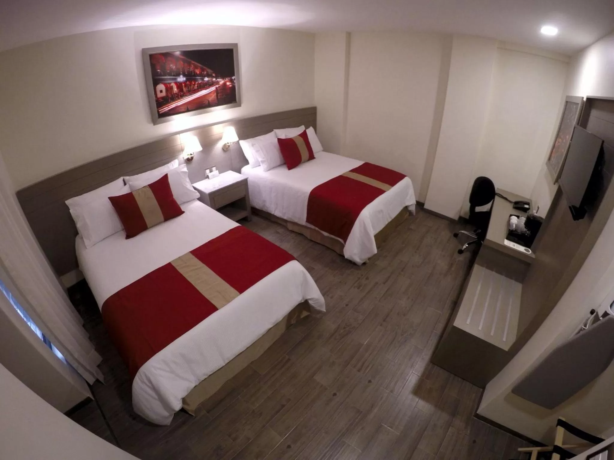 Balcony/Terrace, Bed in Hotel Mansur Business & Leisure