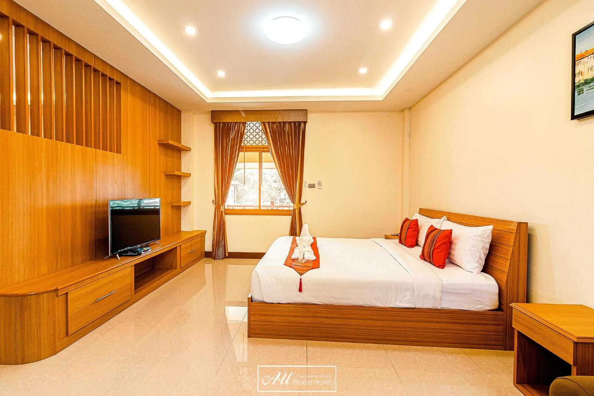 Bed in AU Place Hotel