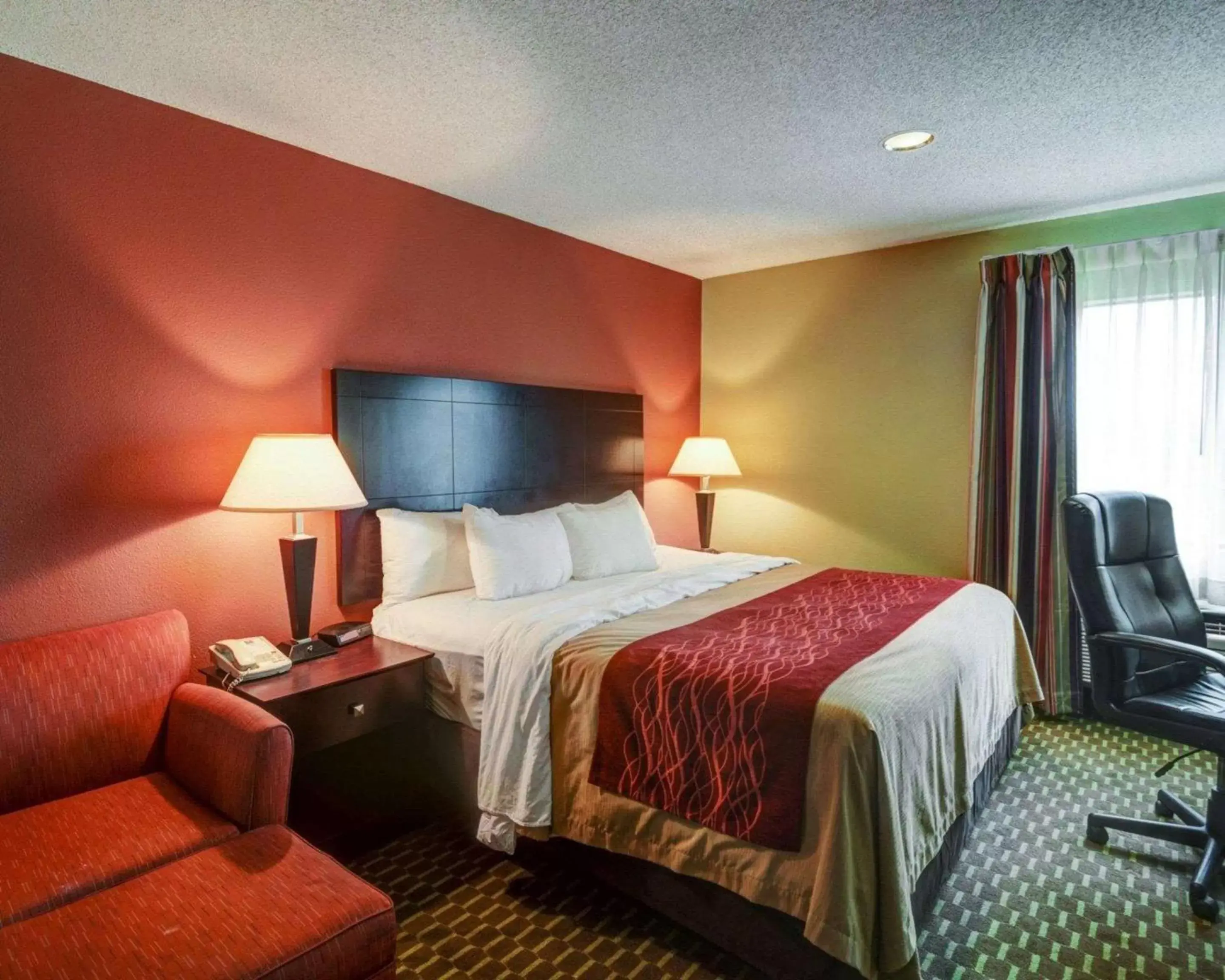 Photo of the whole room, Bed in Quality Inn & Suites Pine Bluff AR