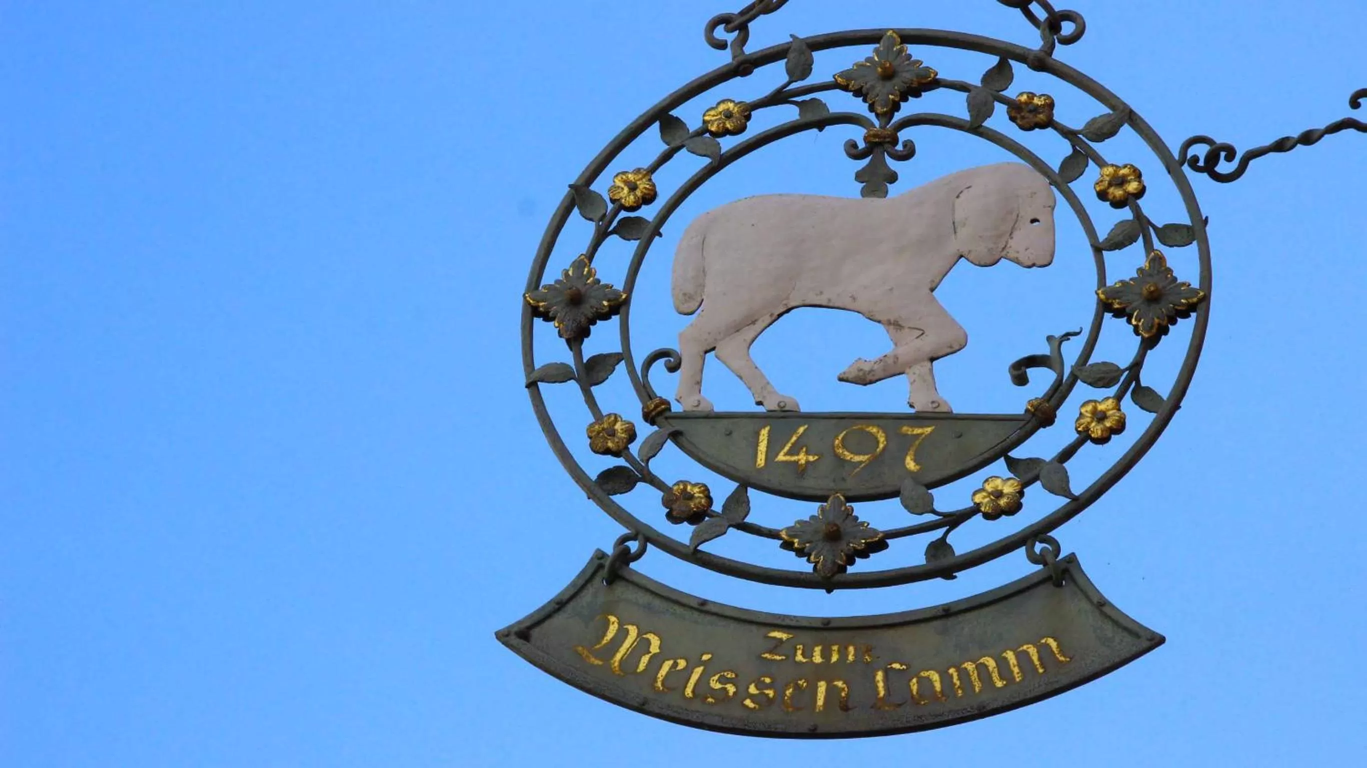 Logo/Certificate/Sign, Property Logo/Sign in Hotel Gasthof Zum weissen Lamm