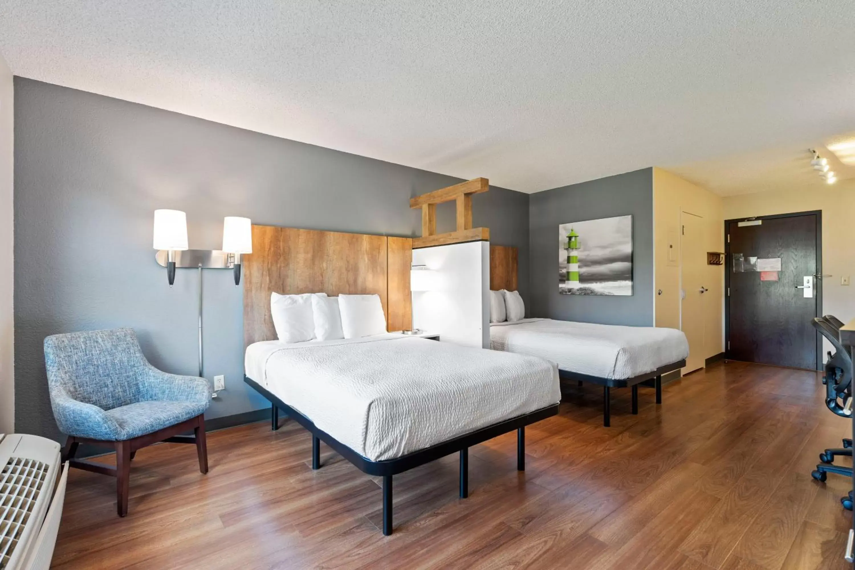 Bed in Extended Stay America Premier Suites - Seattle - Bellevue - Downtown