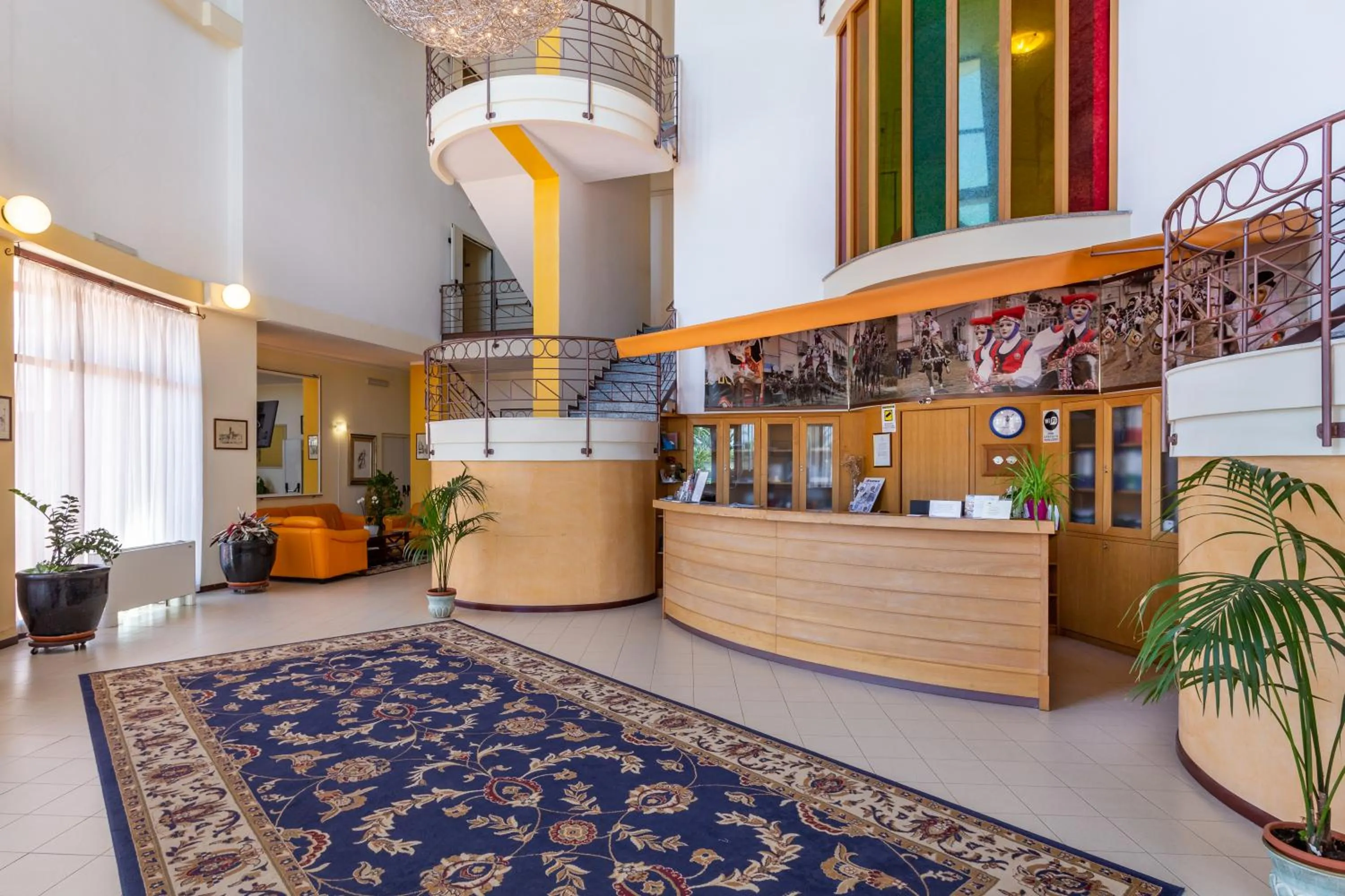 Lobby or reception in Rodia Inn