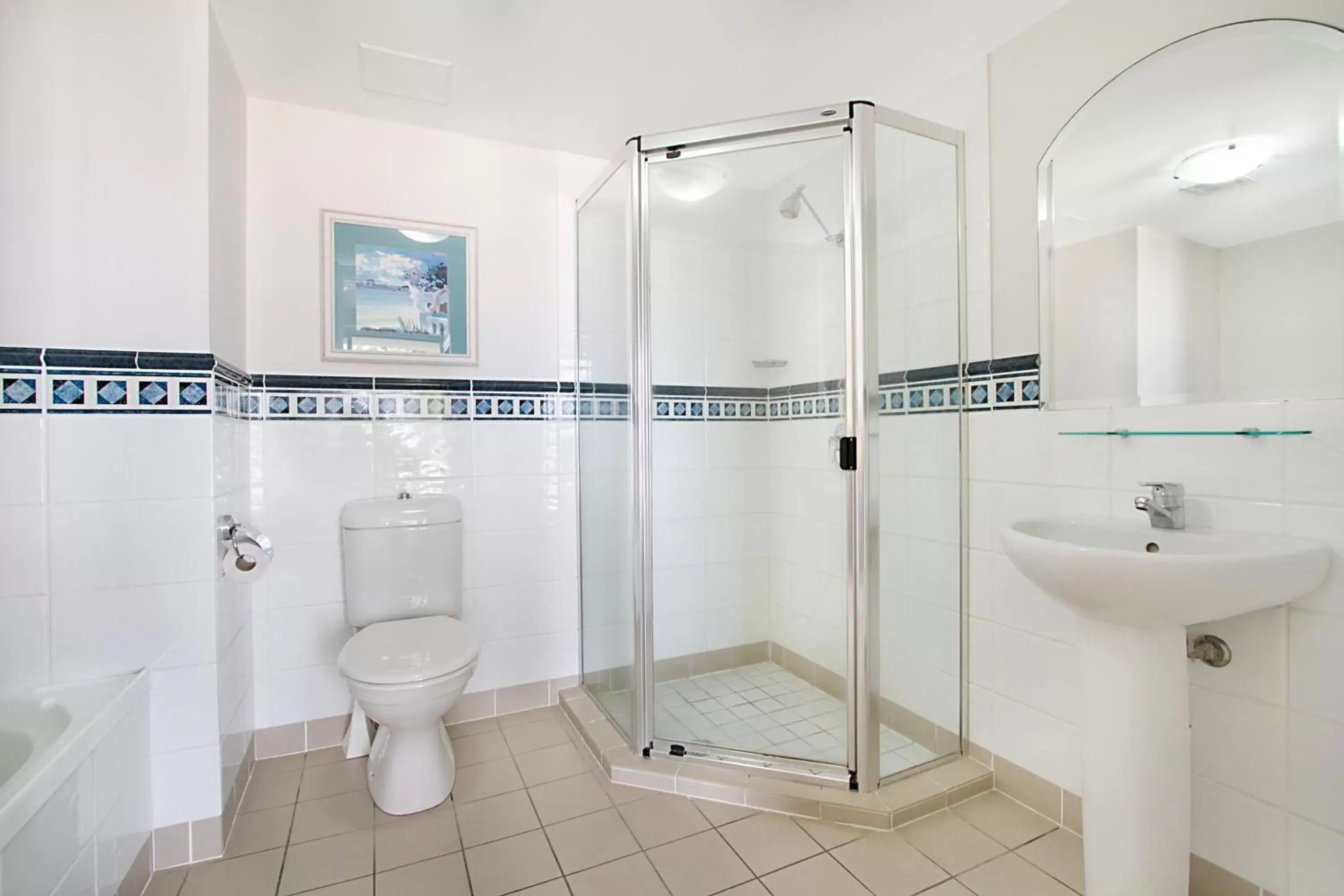 Shower, Bathroom in Wharf Boutique Apartments