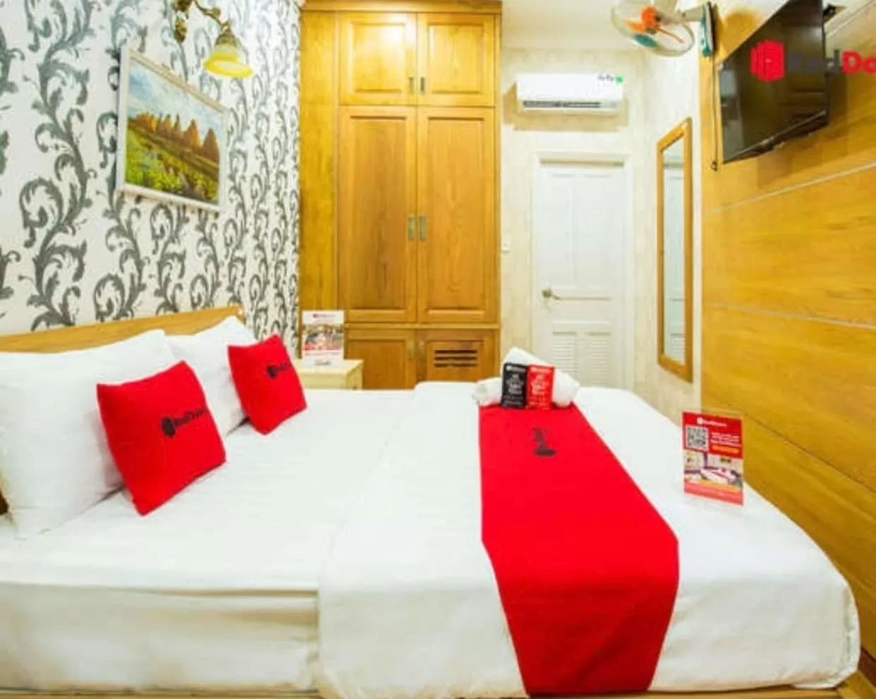 Bed in Tra My Hotel Ly Chinh Thang