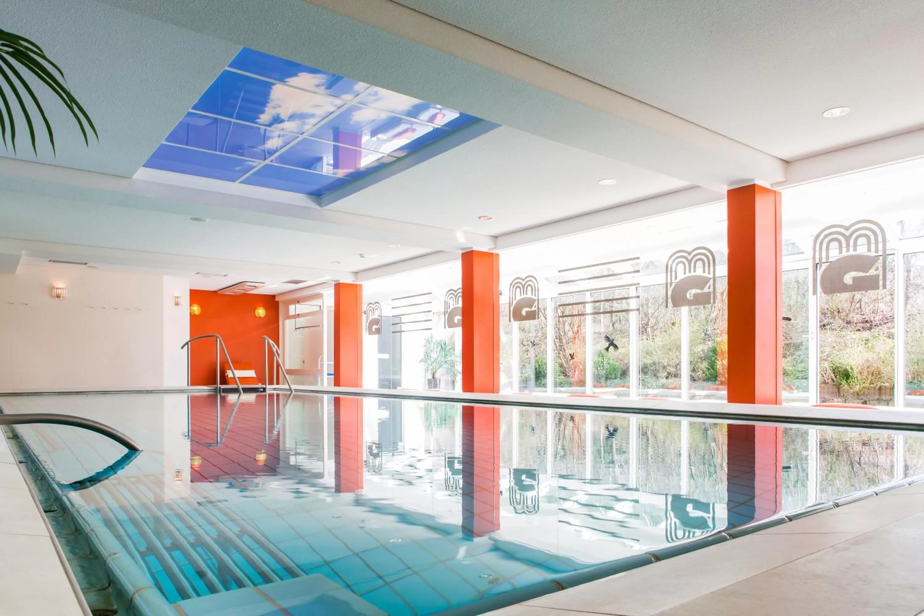 Hot Spring Bath in Thermalhotel Gass