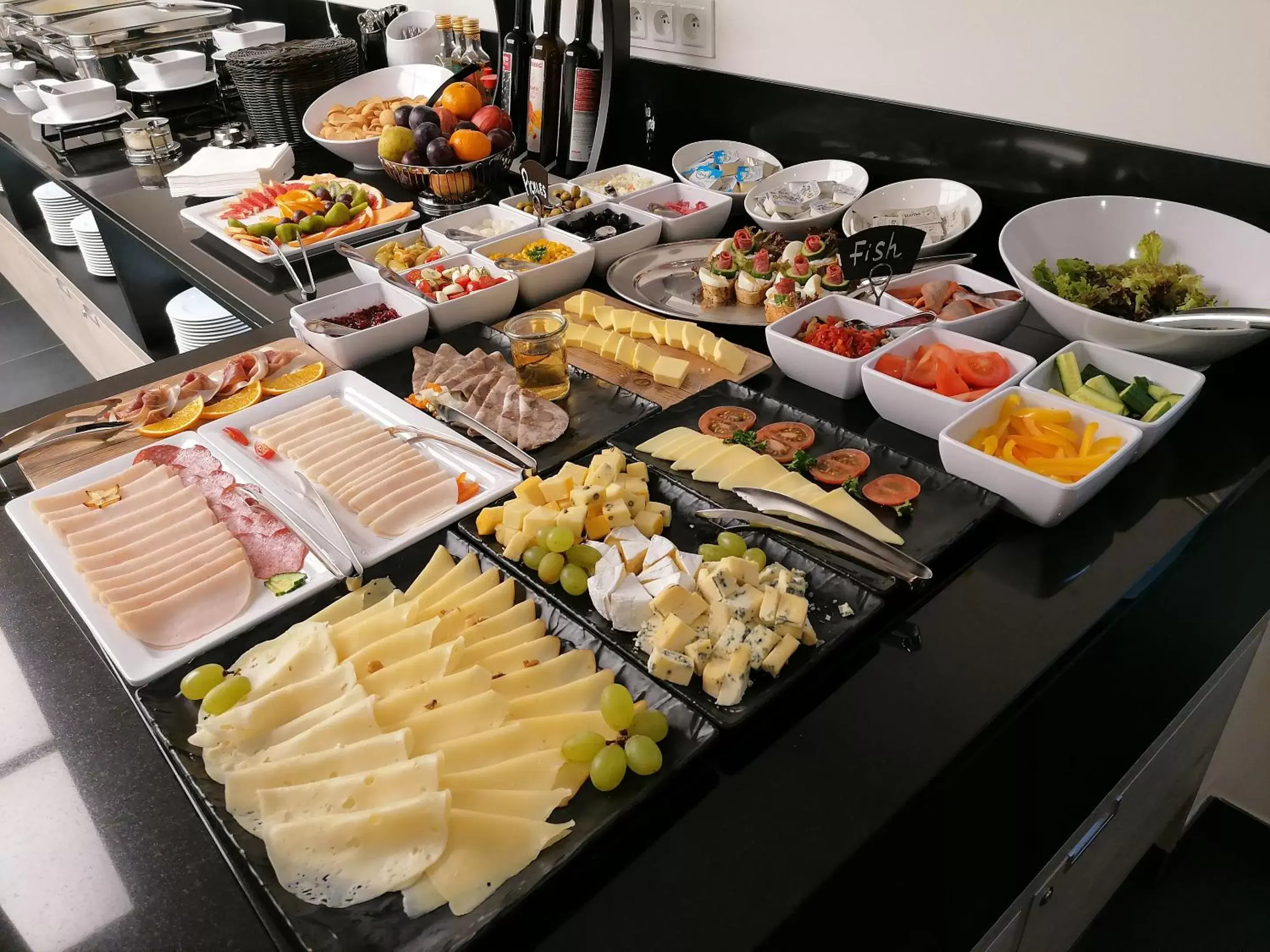 Breakfast in EA ApartHotel Melantrich Breakfast in EA ApartHotel Melantrich