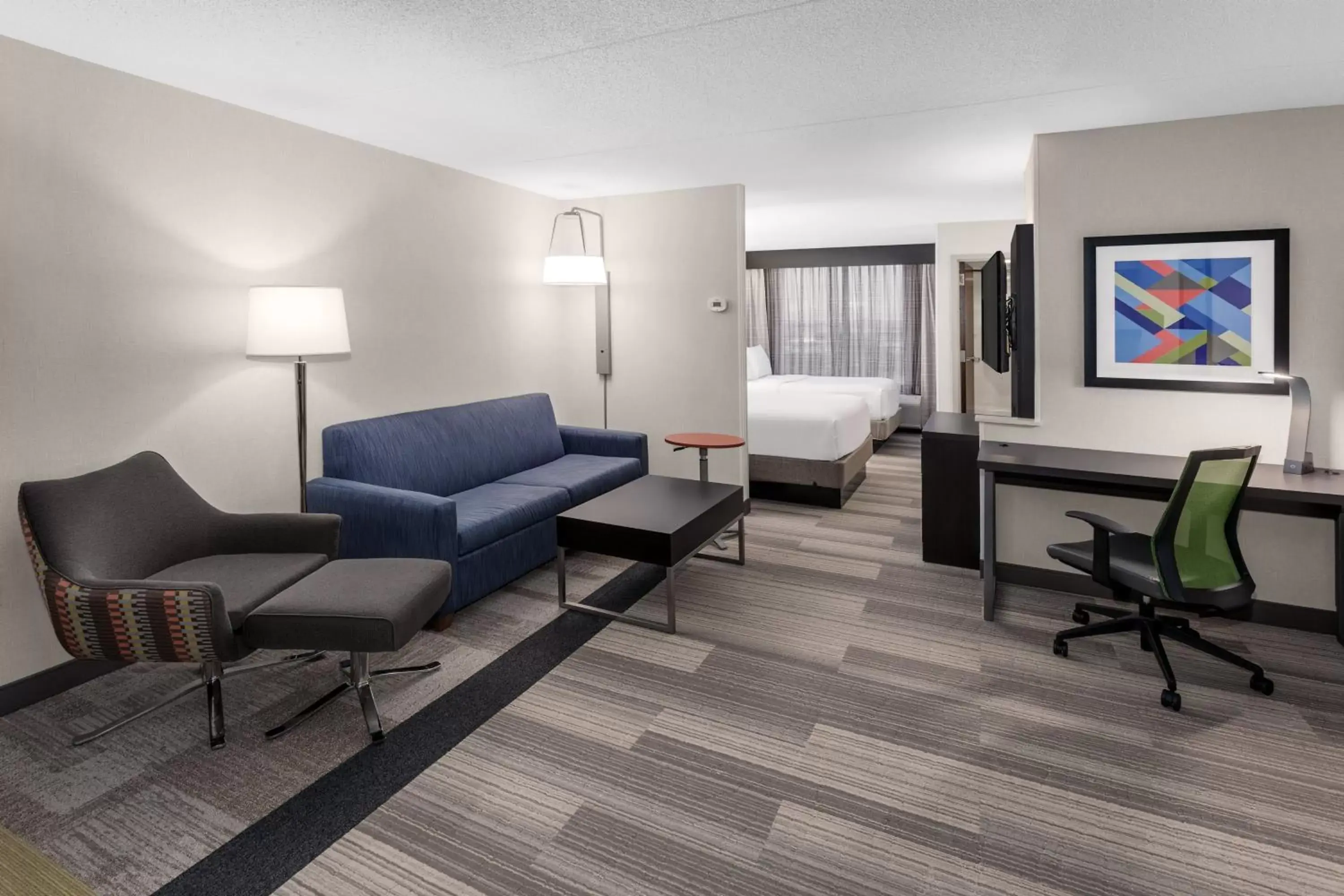 Photo of the whole room, Seating Area in Holiday Inn Express South Portland, an IHG Hotel