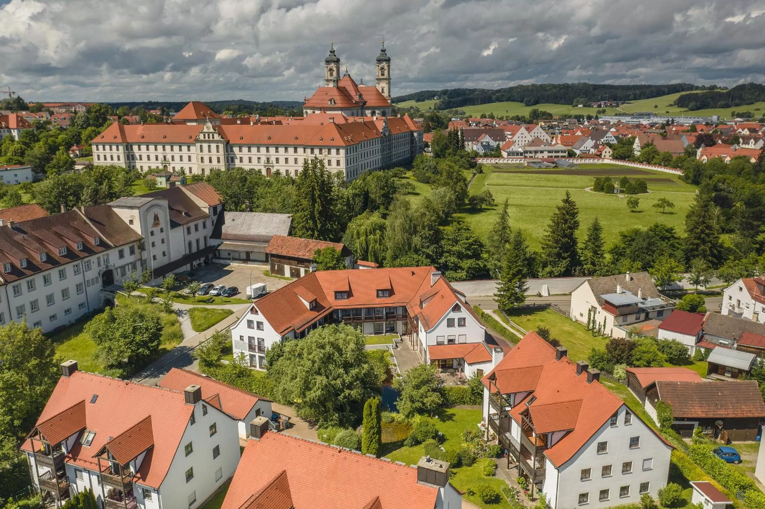 Bird's eye view in Hotel Garni Gästehaus am Mühlbach