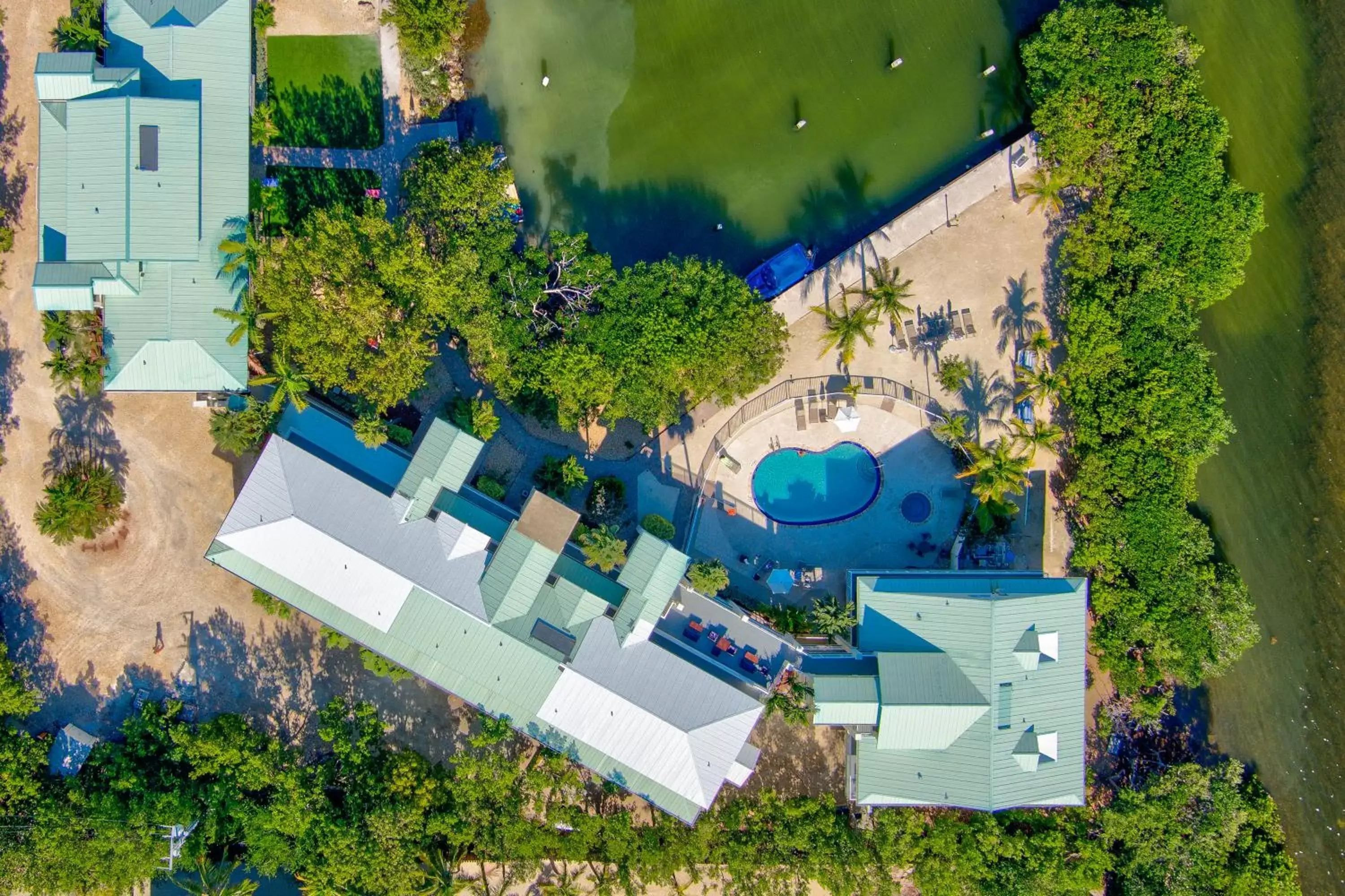 Property building, Bird's-eye View in Dove Creek Resort & Marina, Trademark Collection by Wyndham