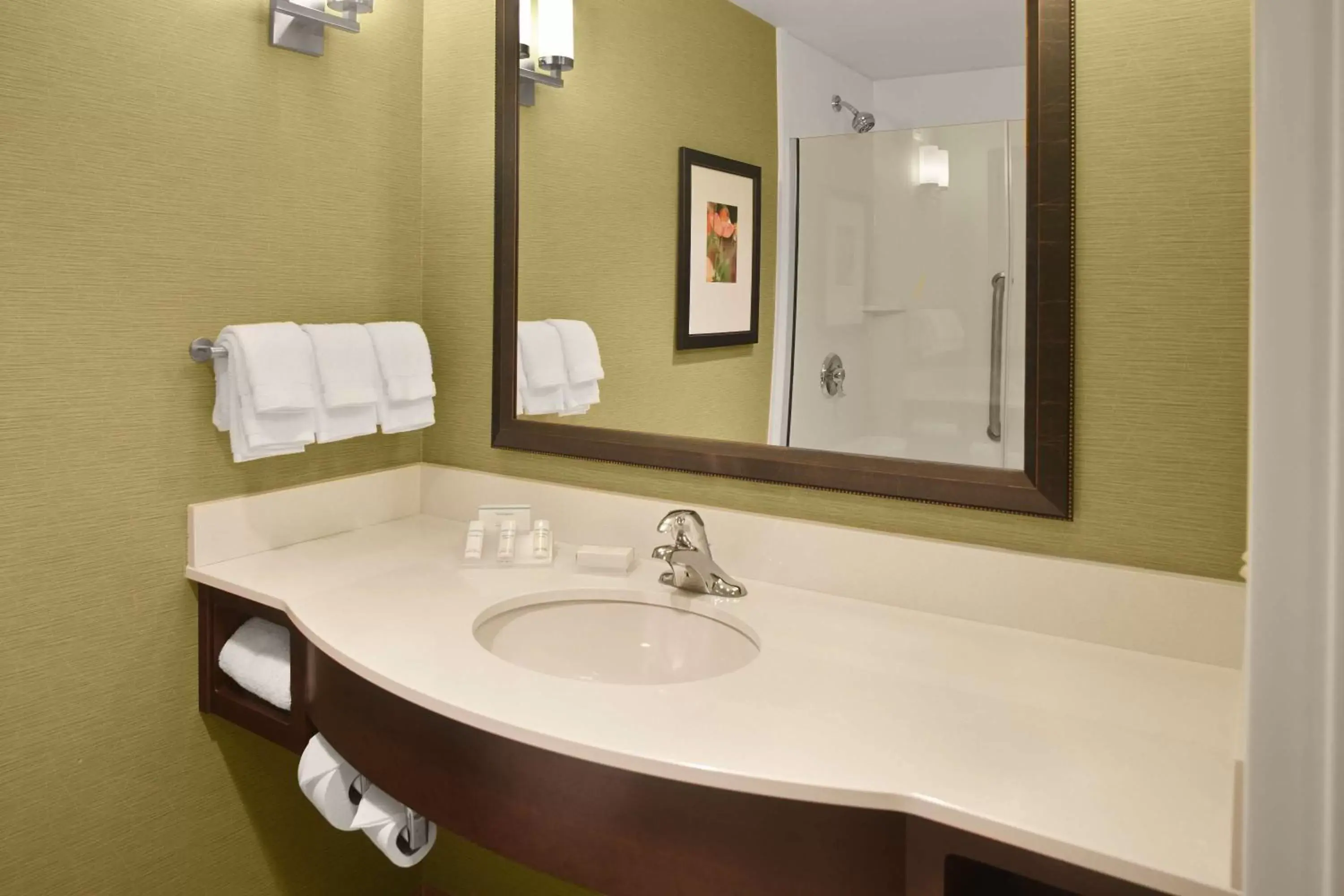 Bathroom in Hilton Garden Inn Akron