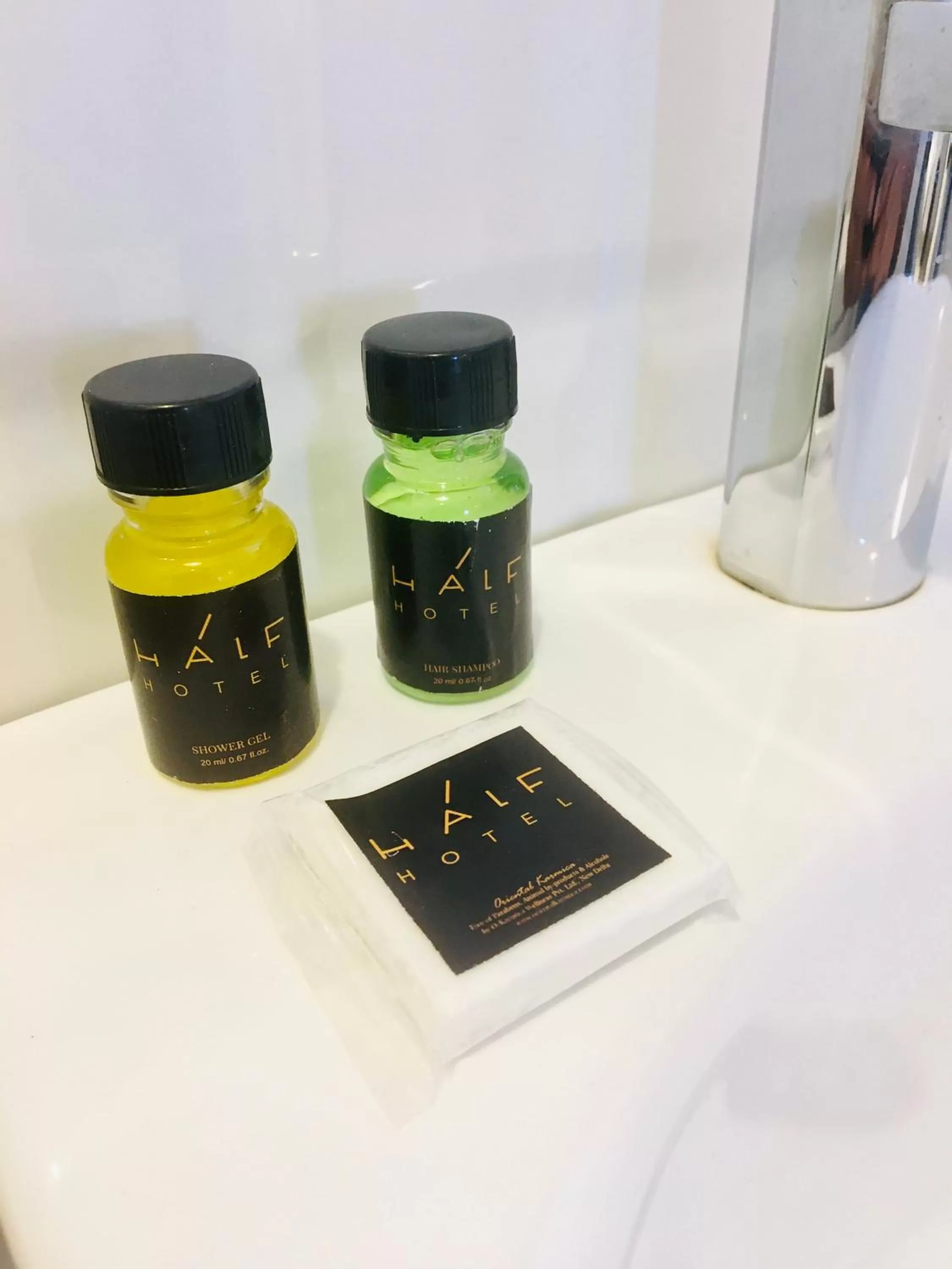 Bathroom in HALF Hotel, Calangute