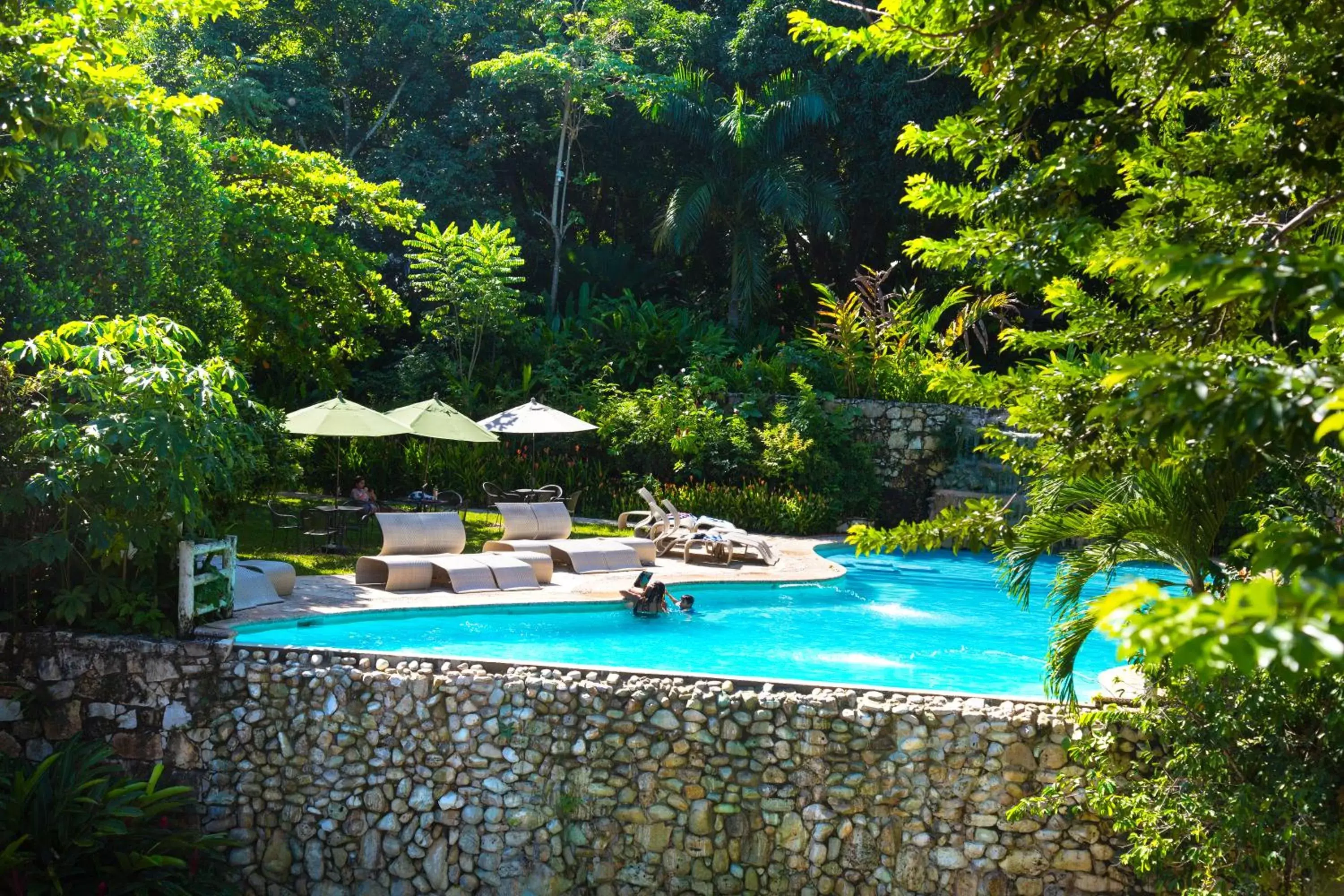 Swimming Pool in Hotel La Aldea del Halach Huinic