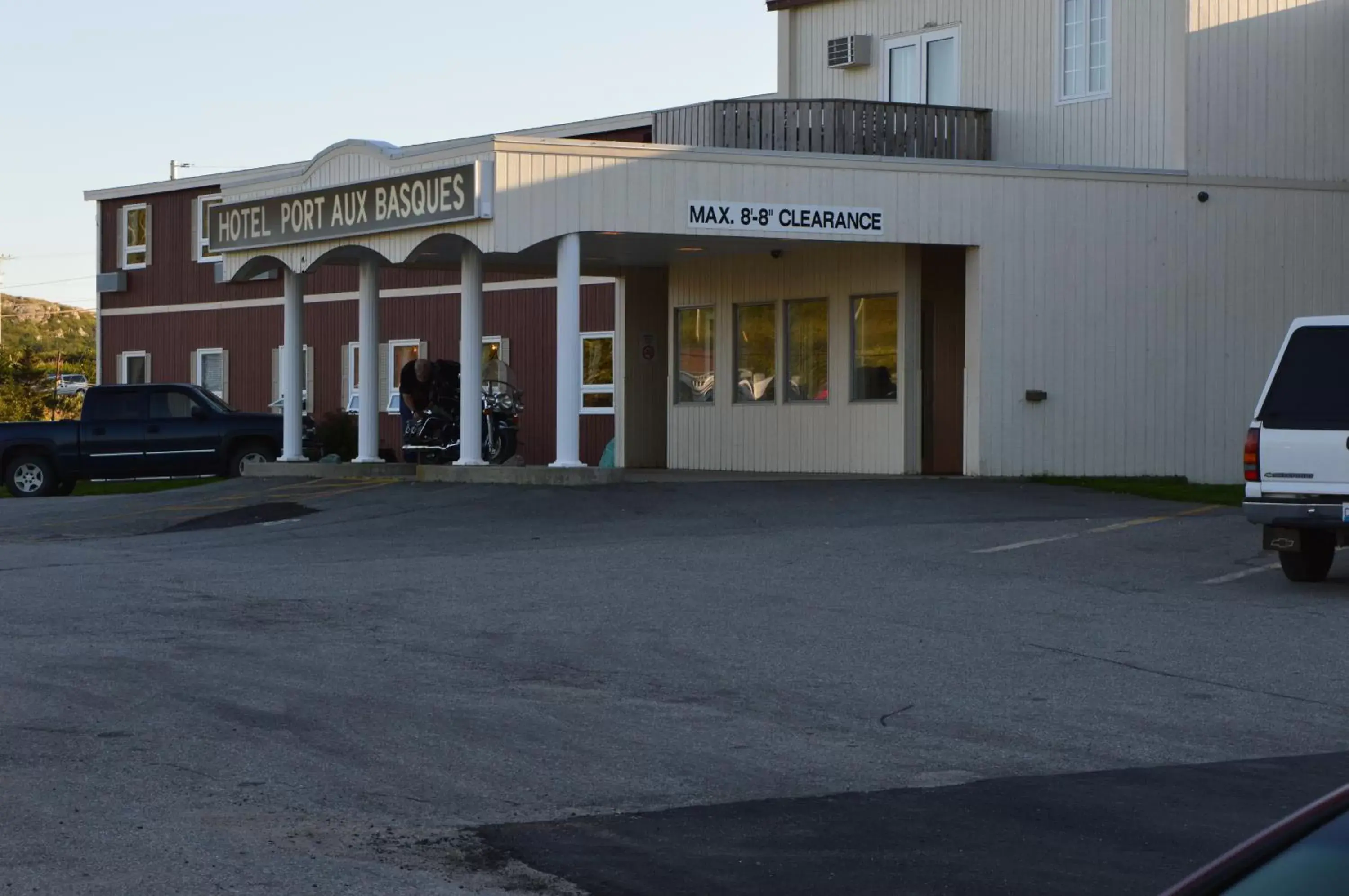 Facade/entrance, Property Building in Hotel Port Aux Basques