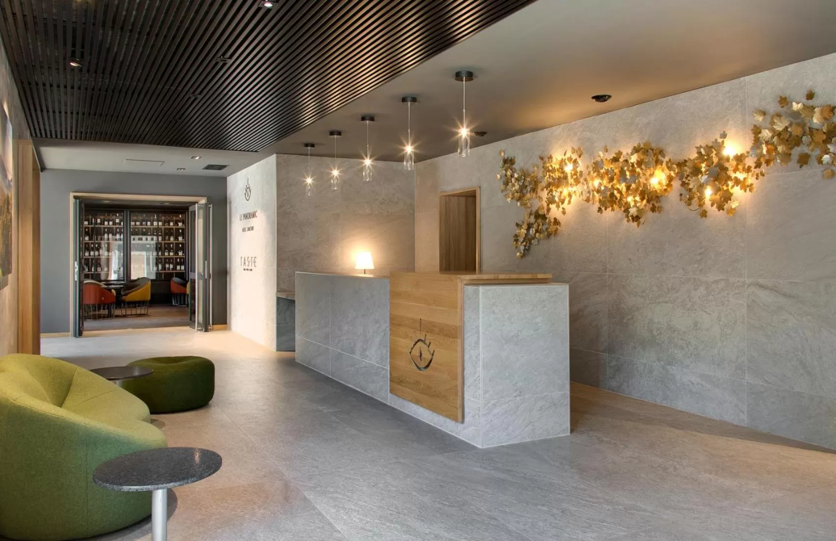 Lobby or reception in Le Panoramic