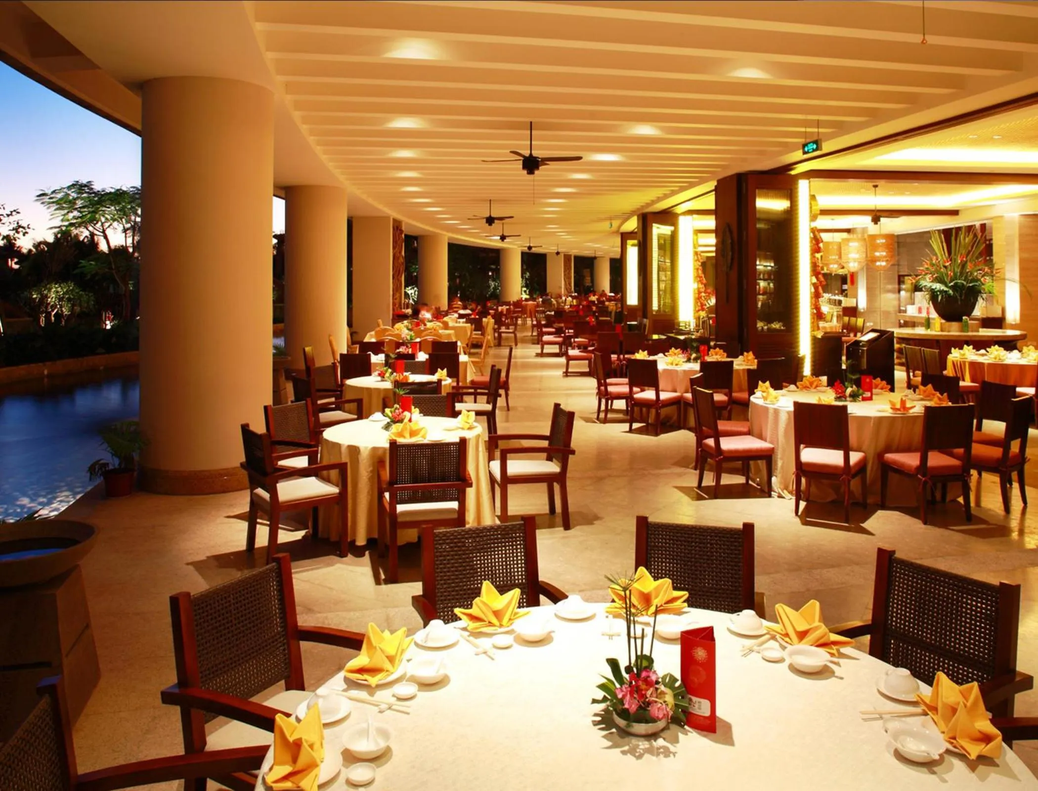 Restaurant/places to eat in Howard Johnson Resort Sanya Bay