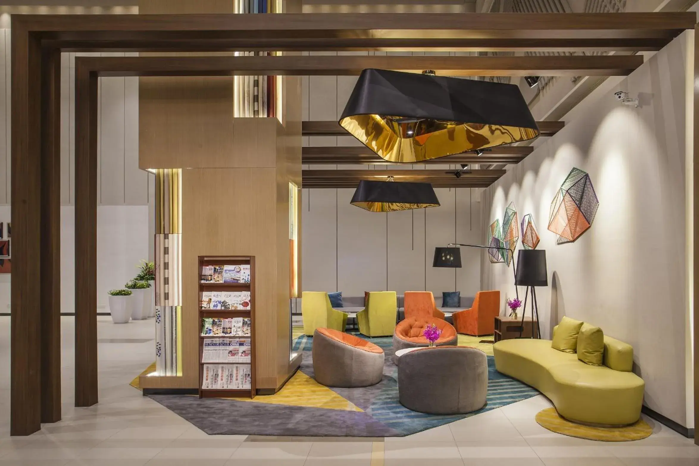 Lounge or bar in Citadines Intime City Hangzhou Lounge or bar in Citadines Intime City Hangzhou