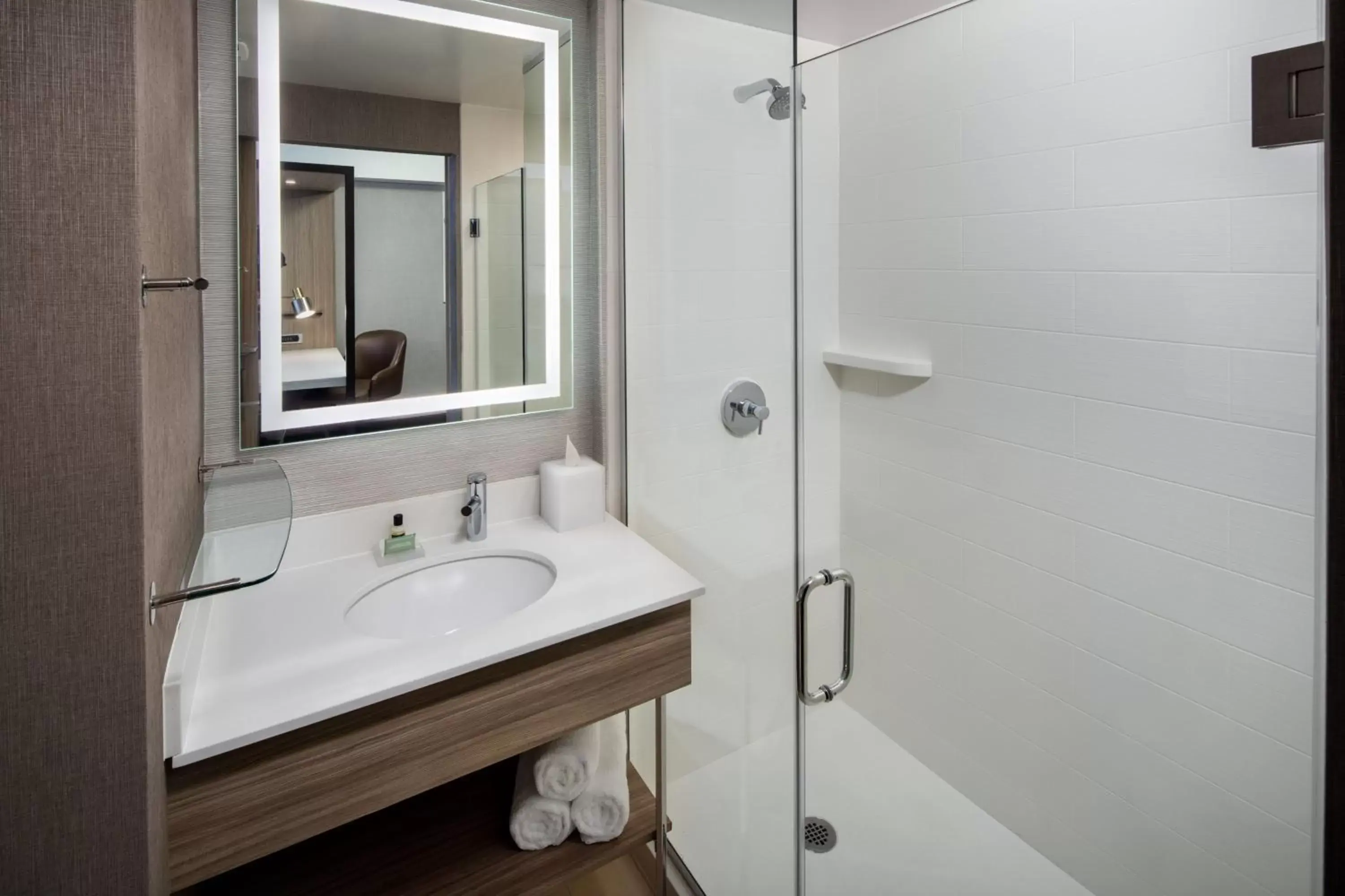 Bathroom in SpringHill Suites by Marriott New York JFK Airport Jamaica