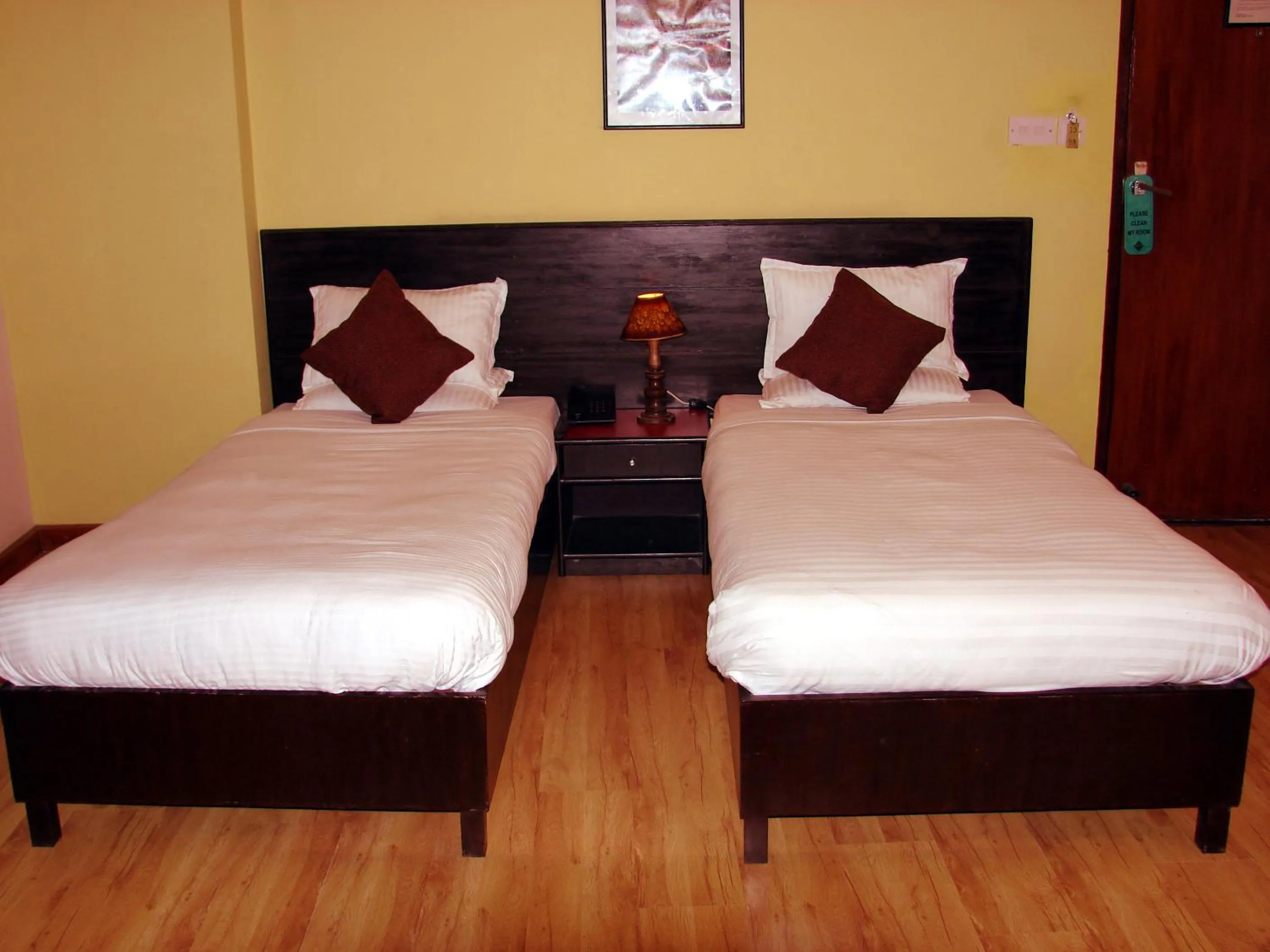 Bed in Cascade Hotel Kathmandu