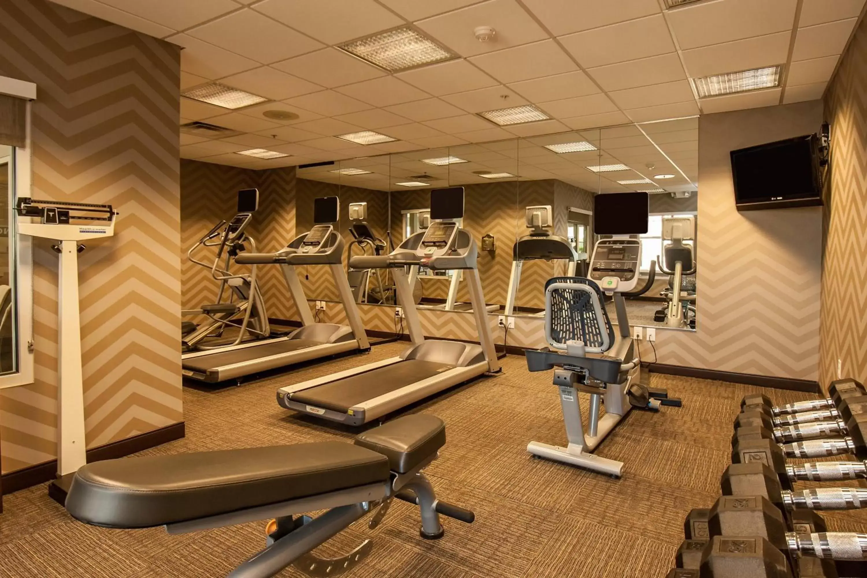 Fitness centre/facilities, Fitness Center/Facilities in Residence Inn Providence Coventry