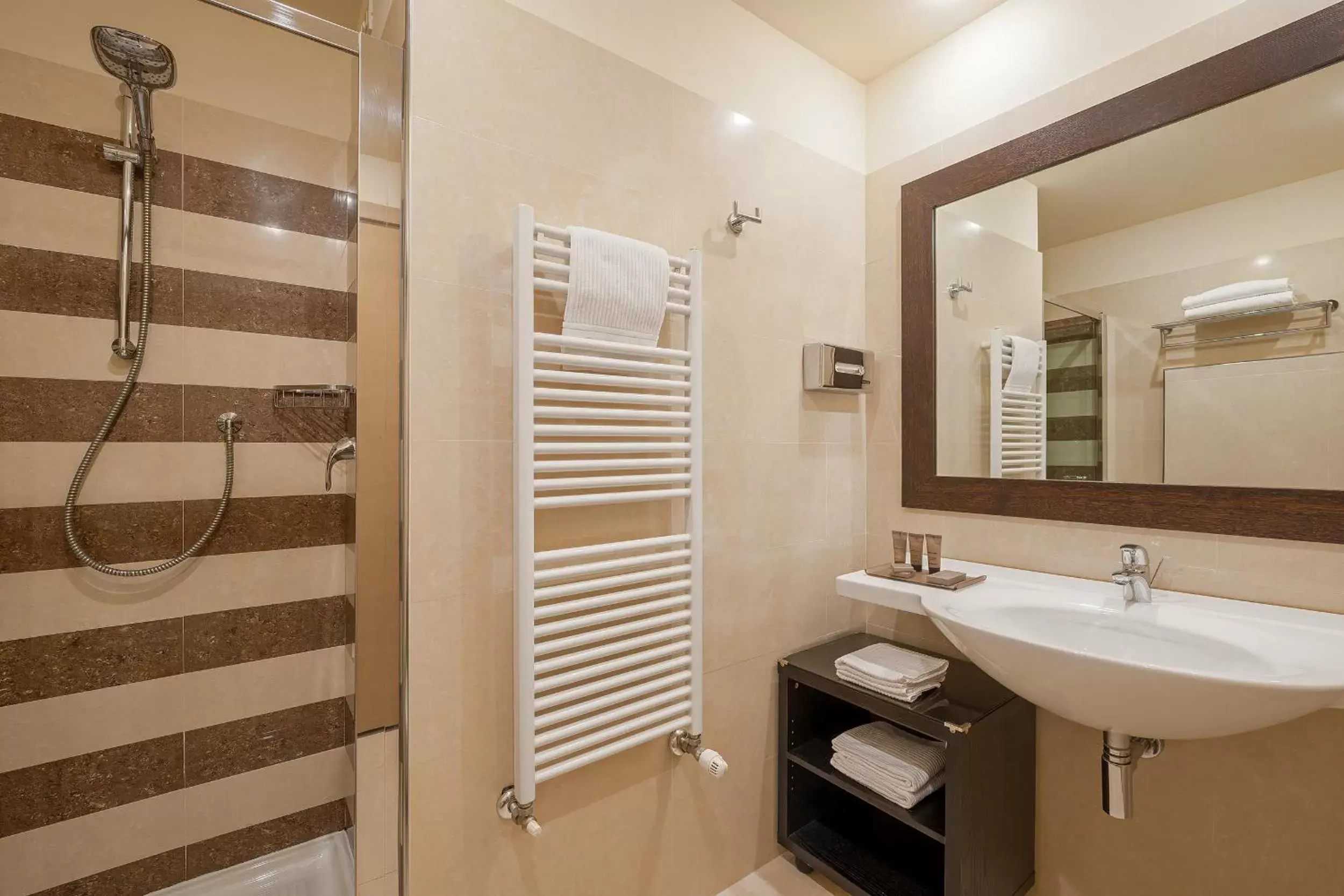 Shower, Bathroom in Hotel Nazionale