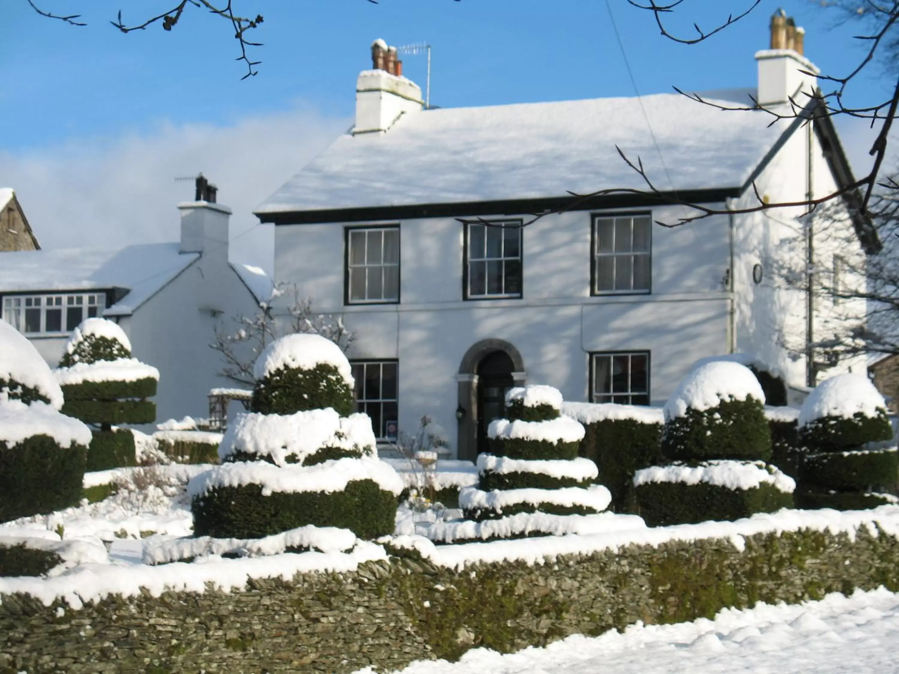 Property building, Winter in The Hill