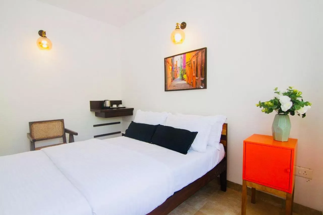 Bed in HALF Hotel, Calangute