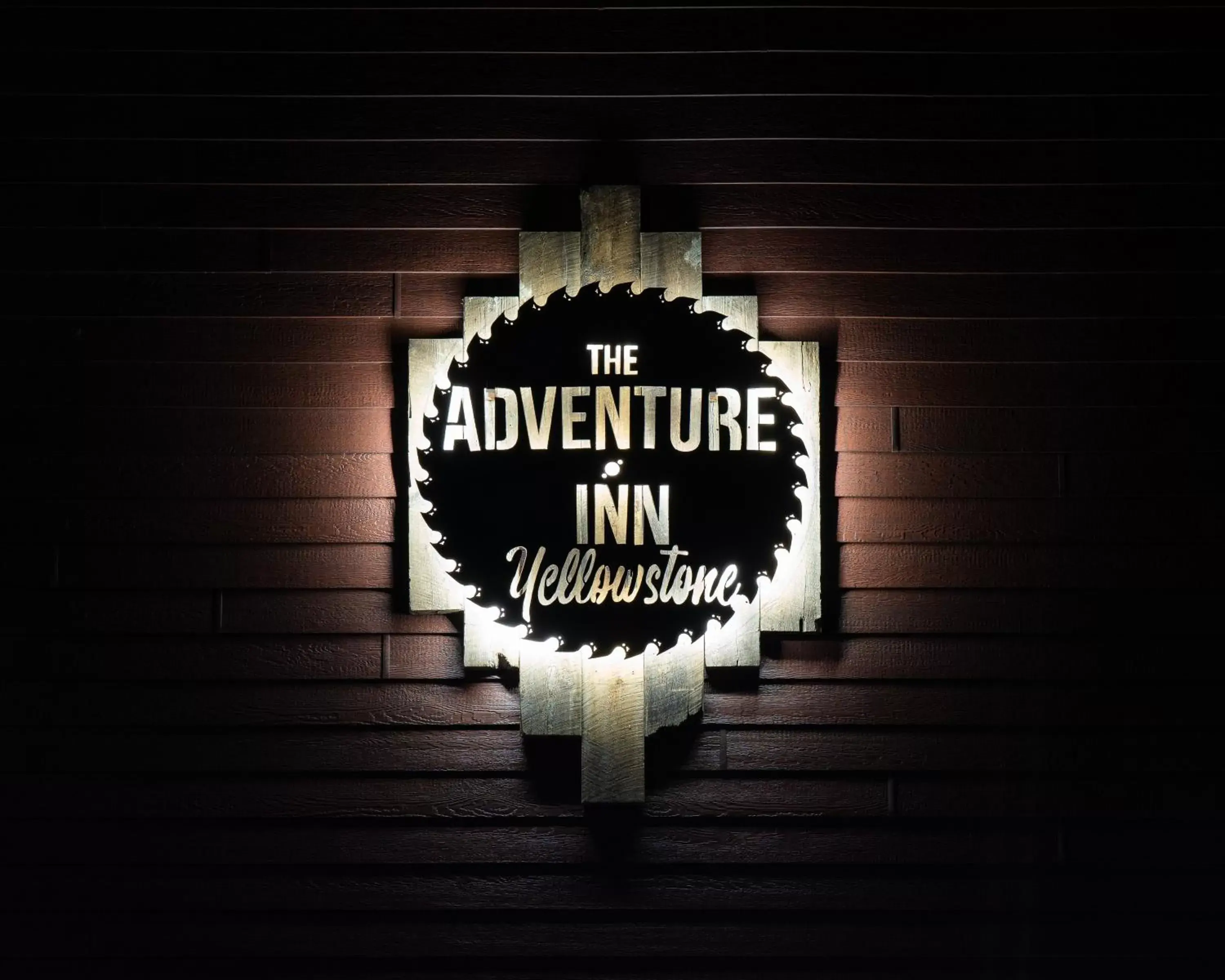 Property logo or sign in The Adventure Inn Yellowstone