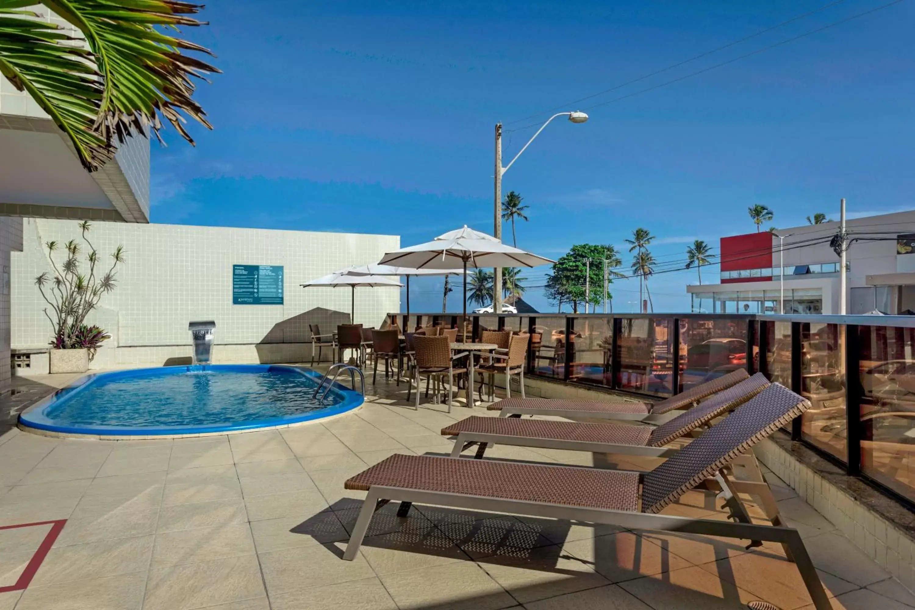 Swimming Pool in Marinas Maceió Hotel