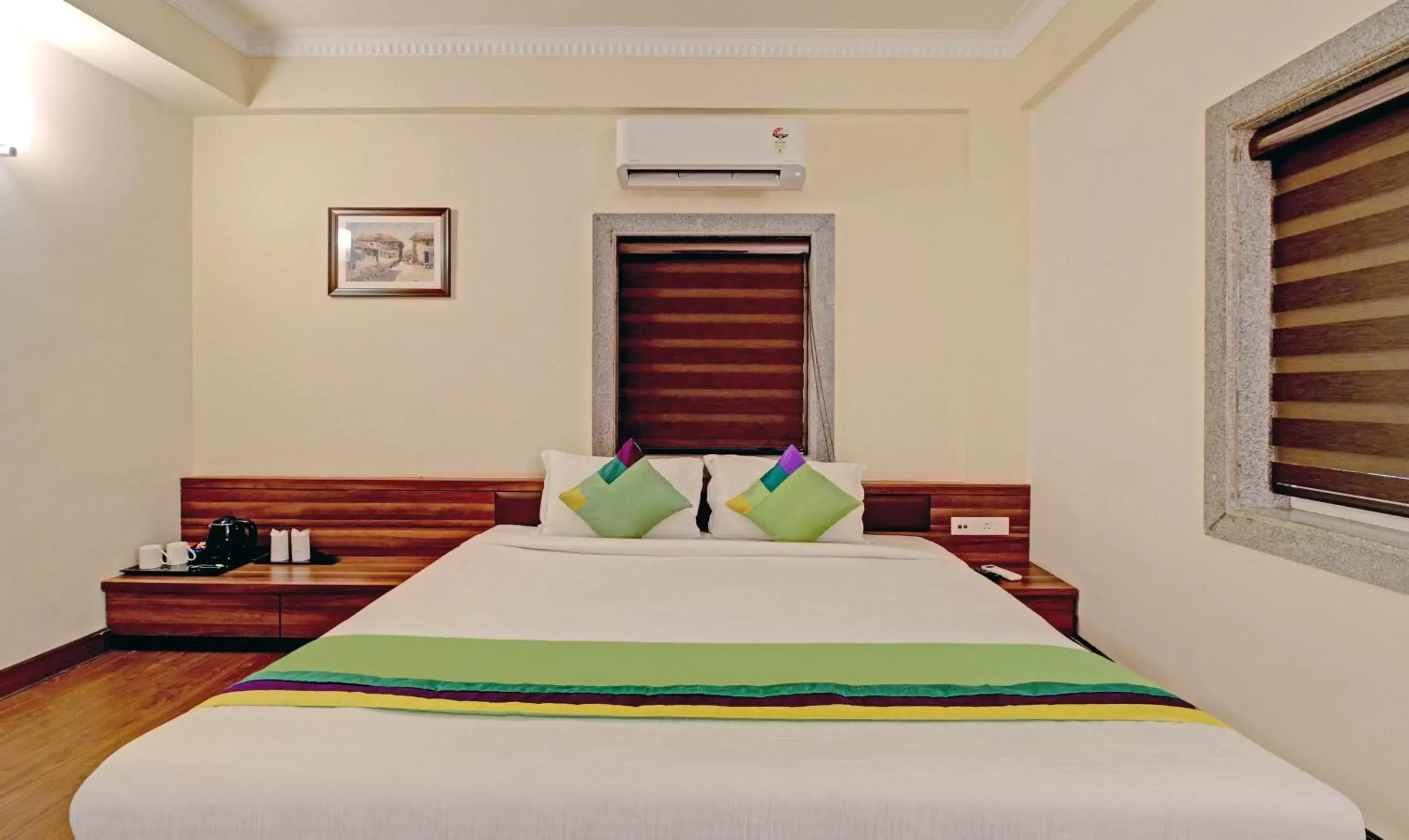 Bedroom, Bed in Treebo ASL Prime, Gariahat Bedroom, Bed in Treebo ASL Prime, Gariahat