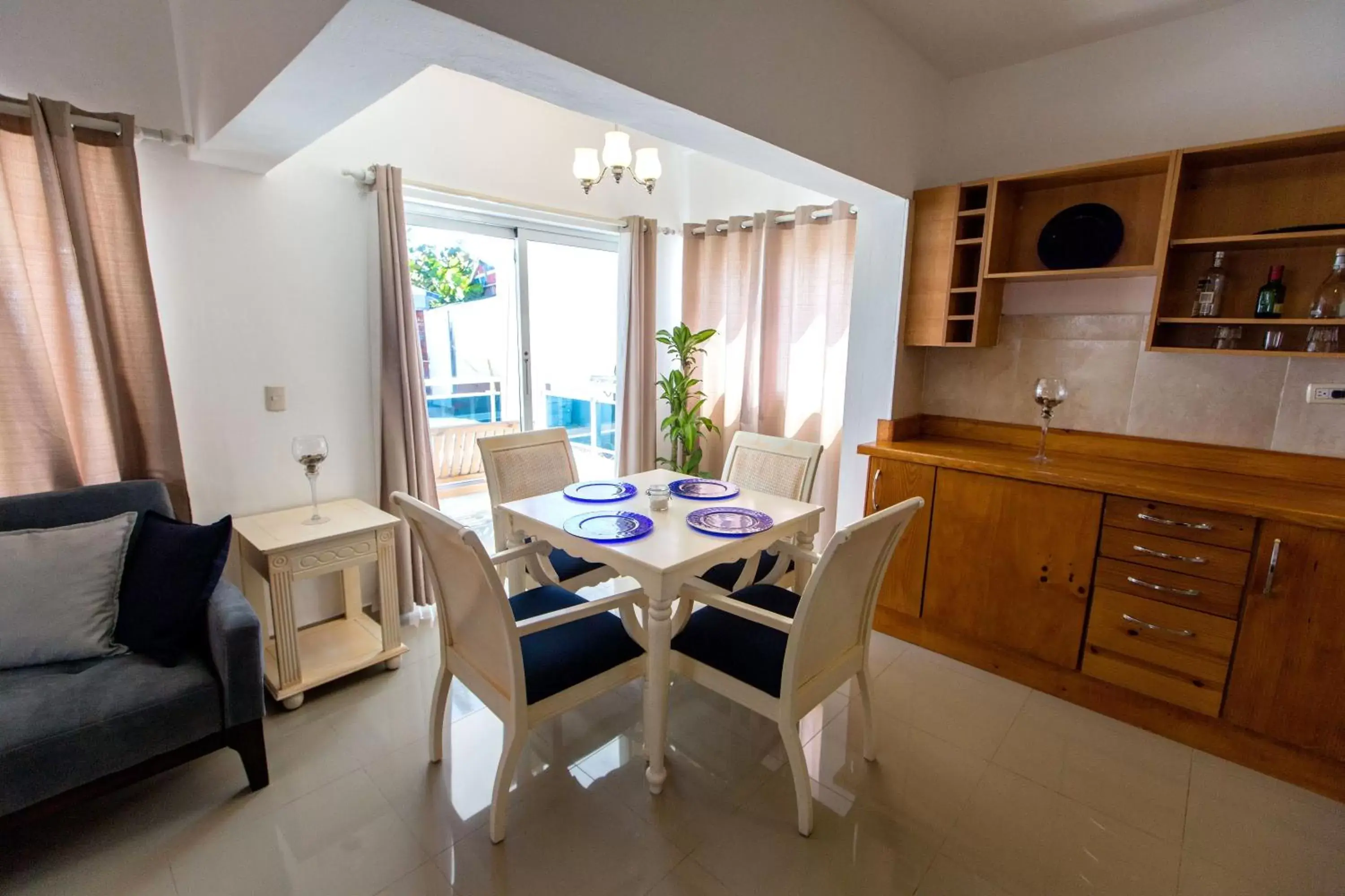 Dining Area in Green Coast Beach Hotel