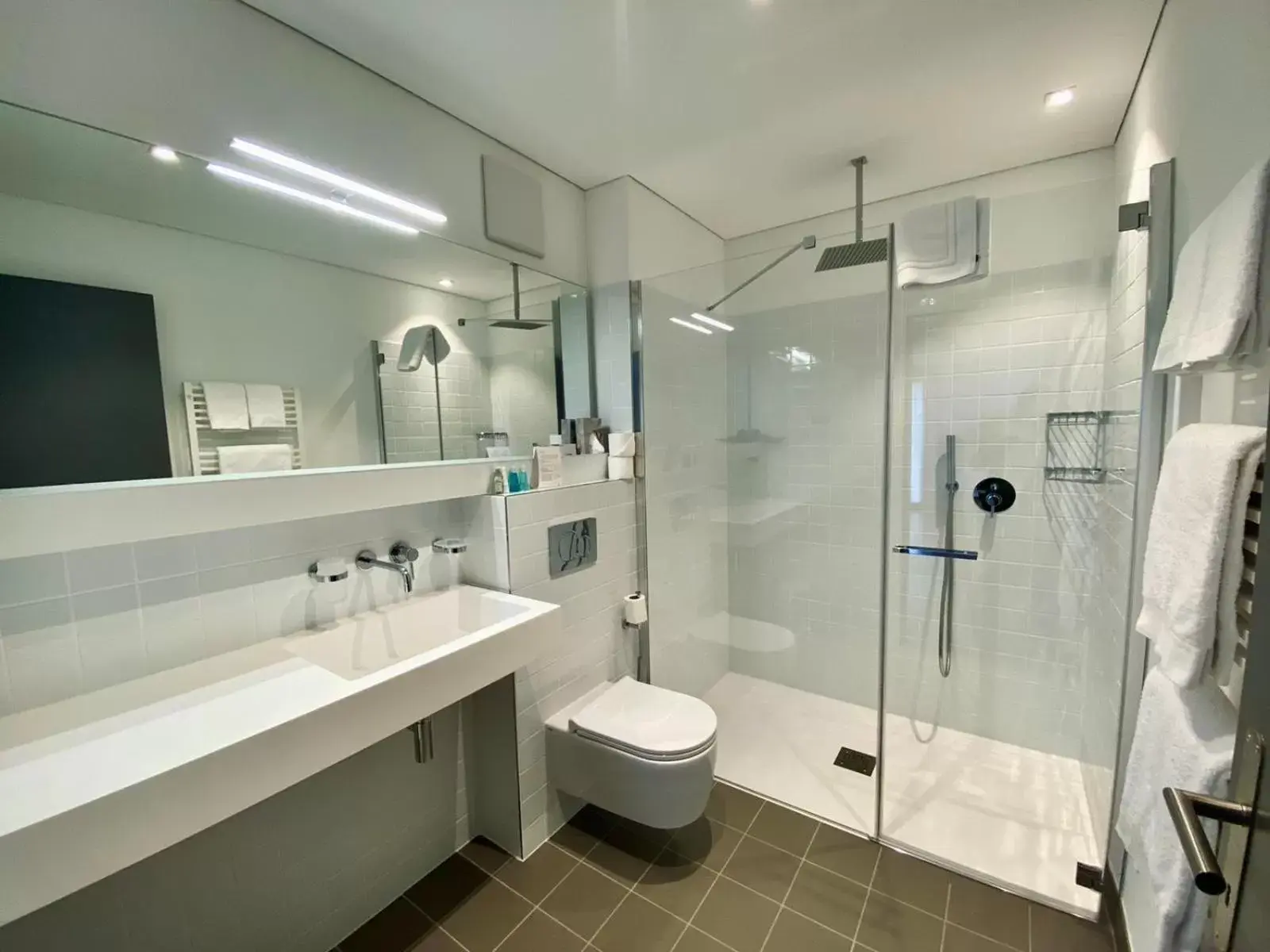 Bathroom in Hotel Müller - mountain lodge