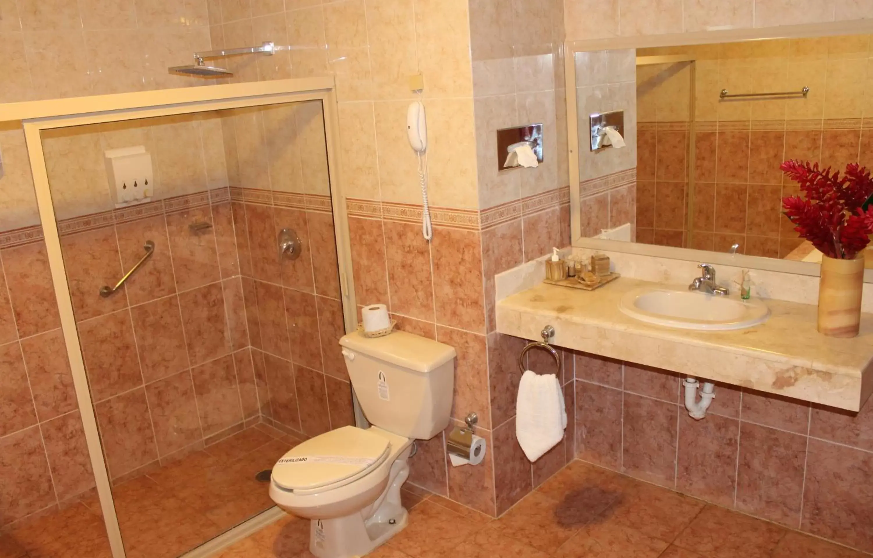 Bathroom in Ecotel Quinta Regia