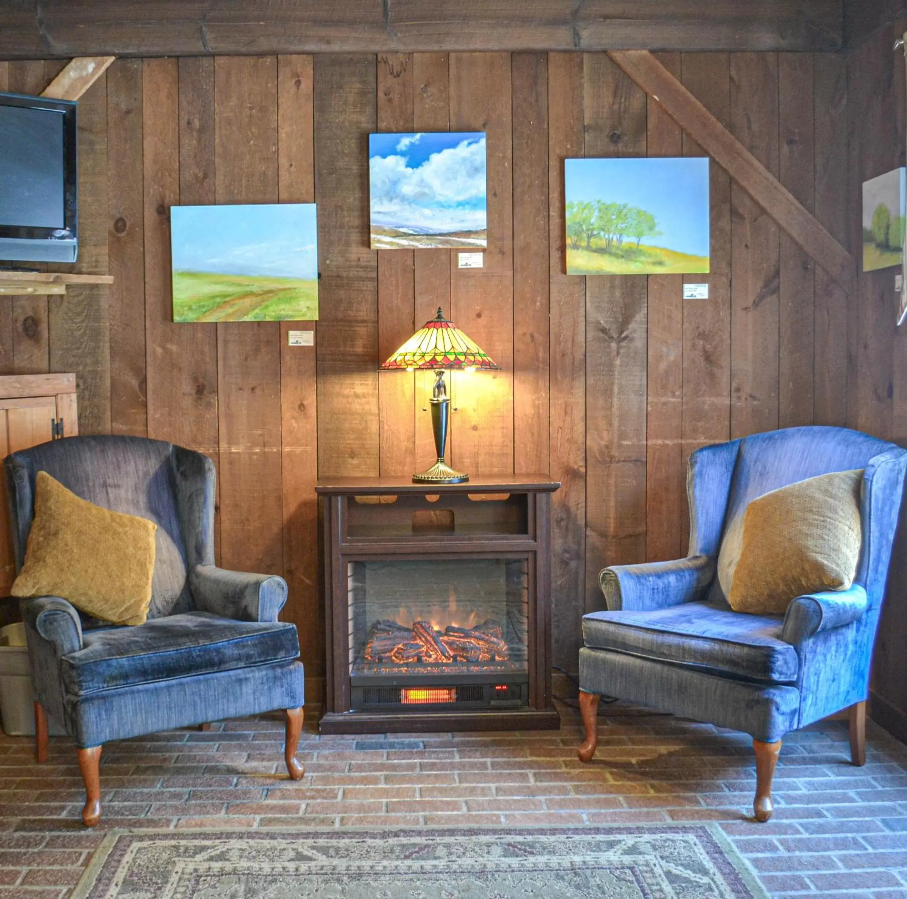Seating Area in The Quechee Inn at Marshland Farm