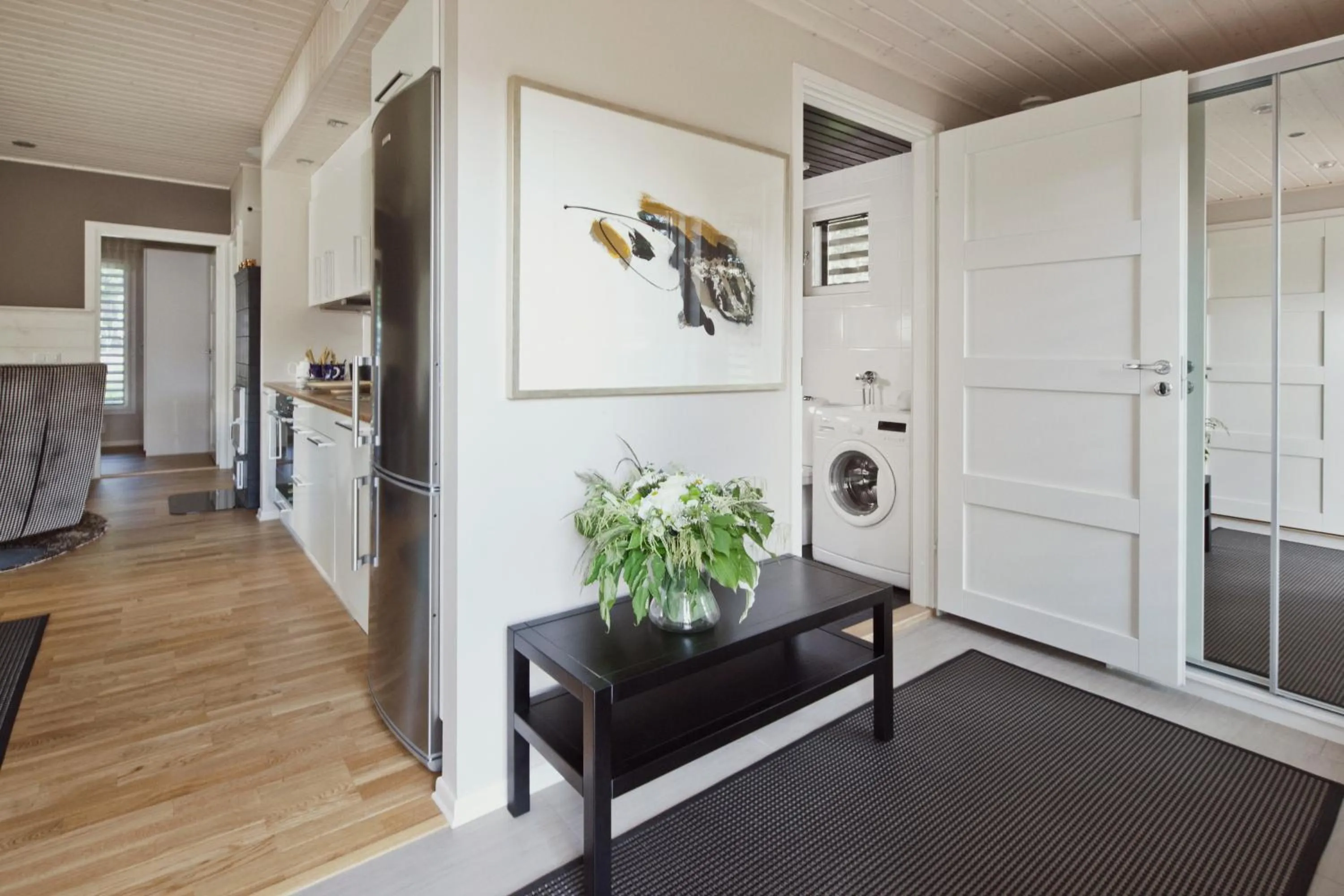 Kitchen or kitchenette in Holiday Club Saimaa Apartments