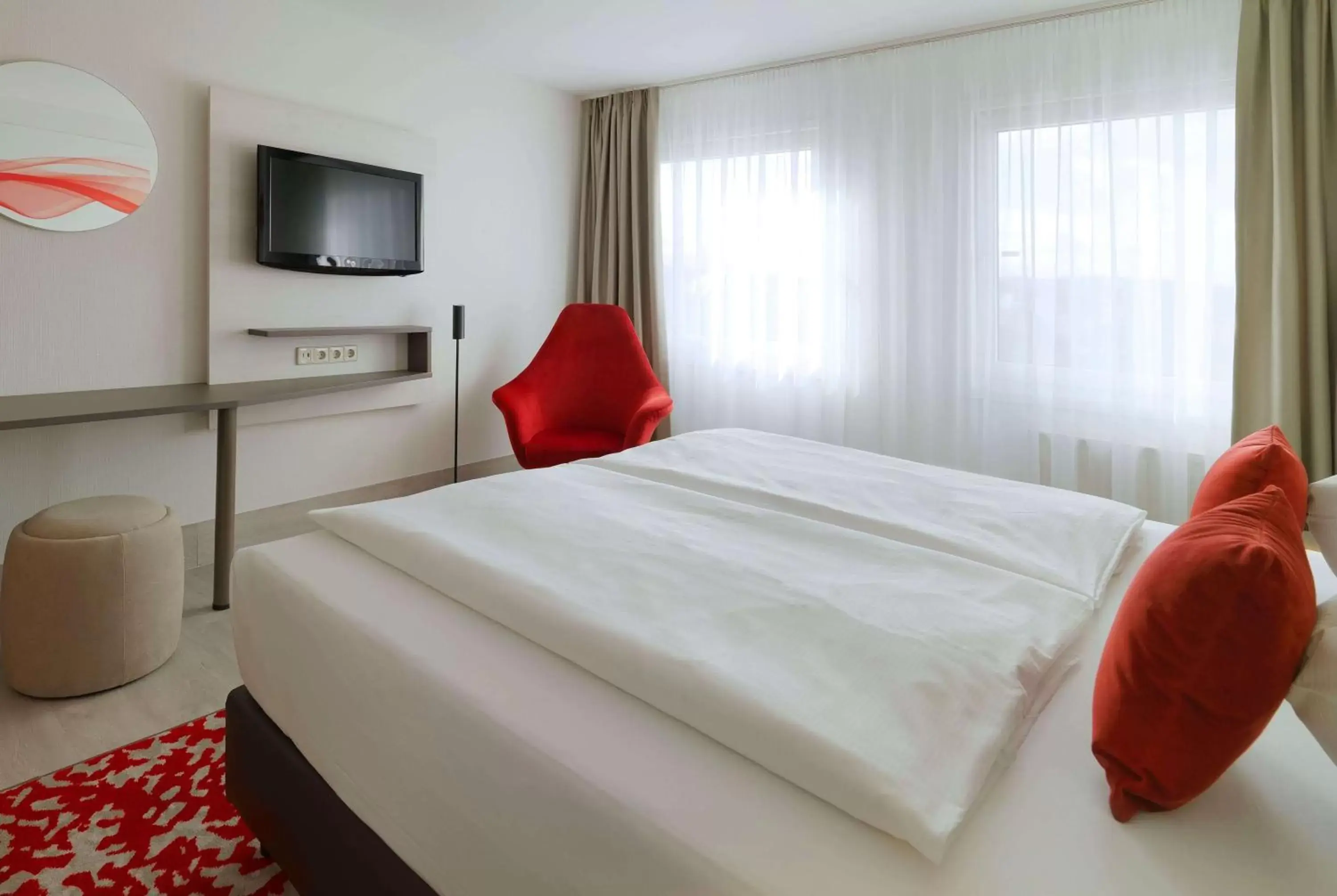 Bedroom, Bed in Ramada by Wyndham Dresden