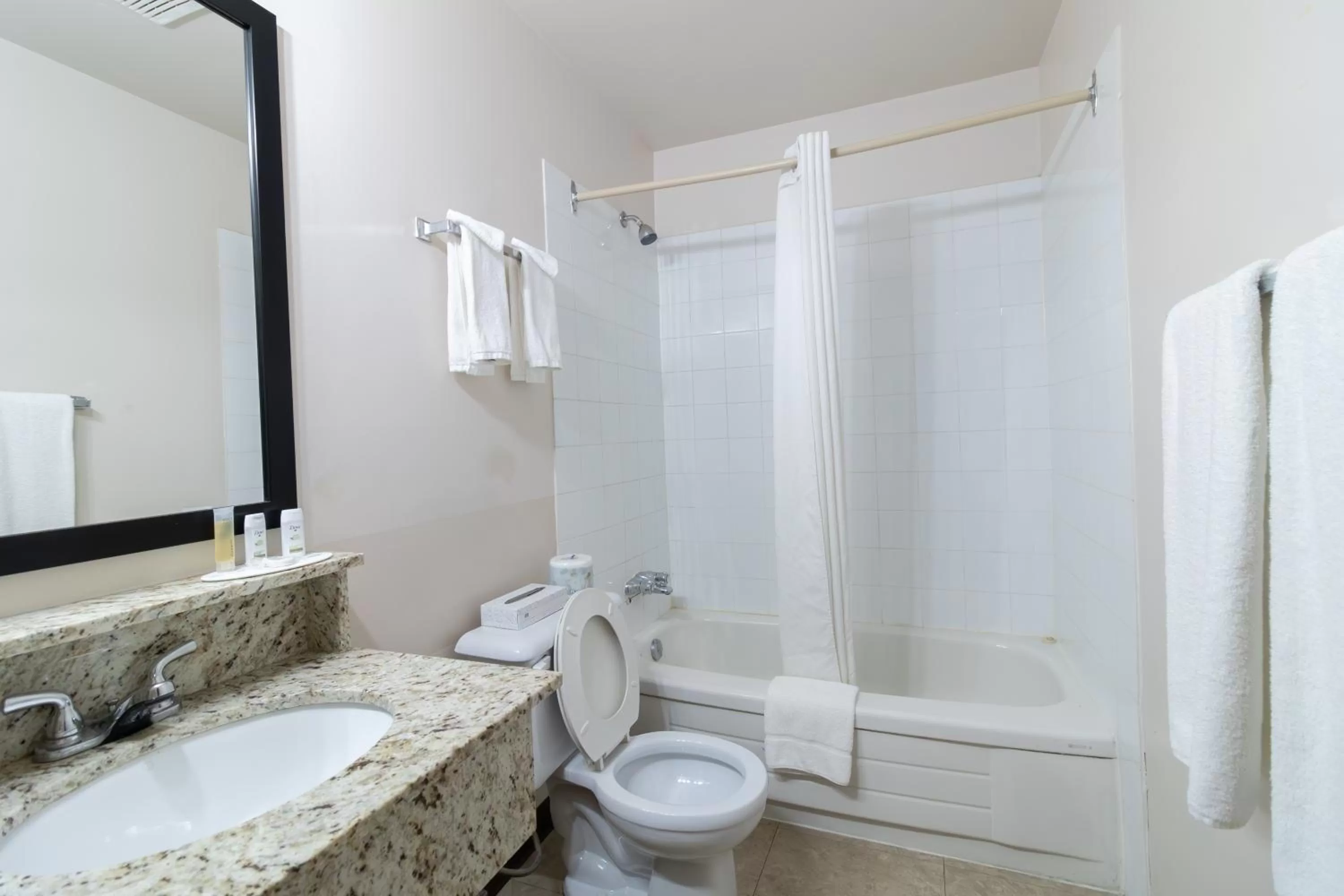 Toilet in Super 8 by Wyndham Prince George