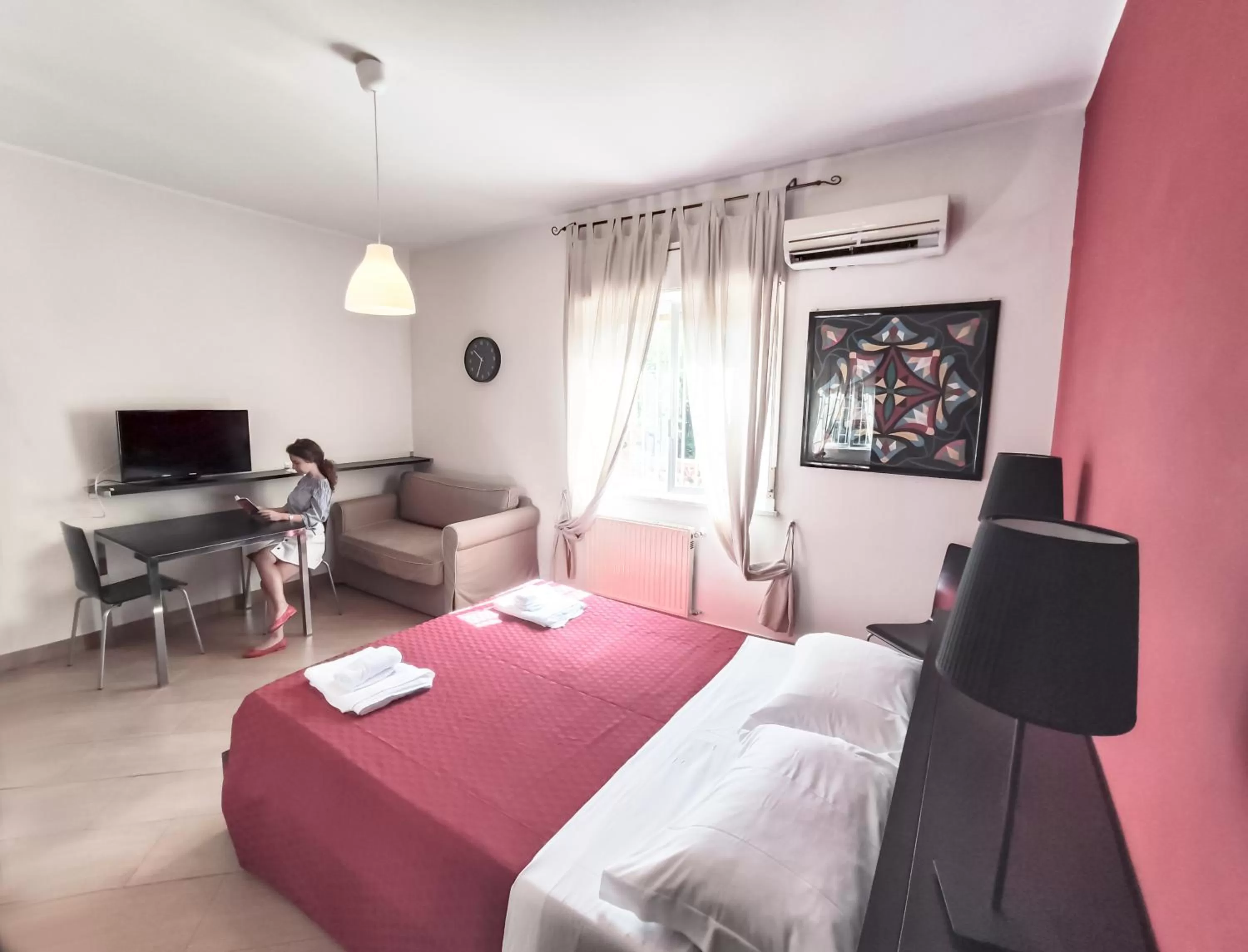 Bedroom, Bed in Villa delle Palme