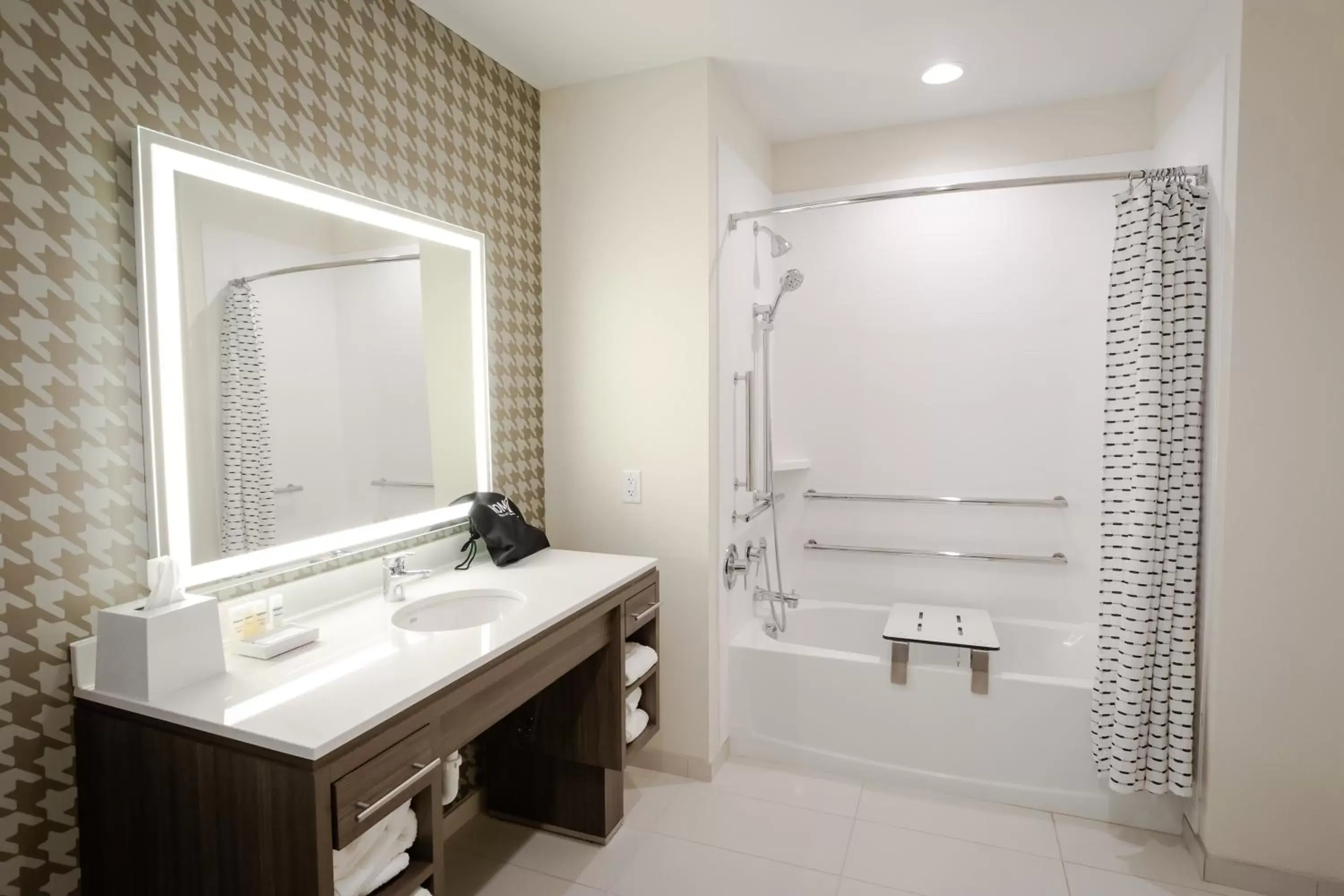 Bathroom in Home2 Suites by Hilton Pflugerville, TX