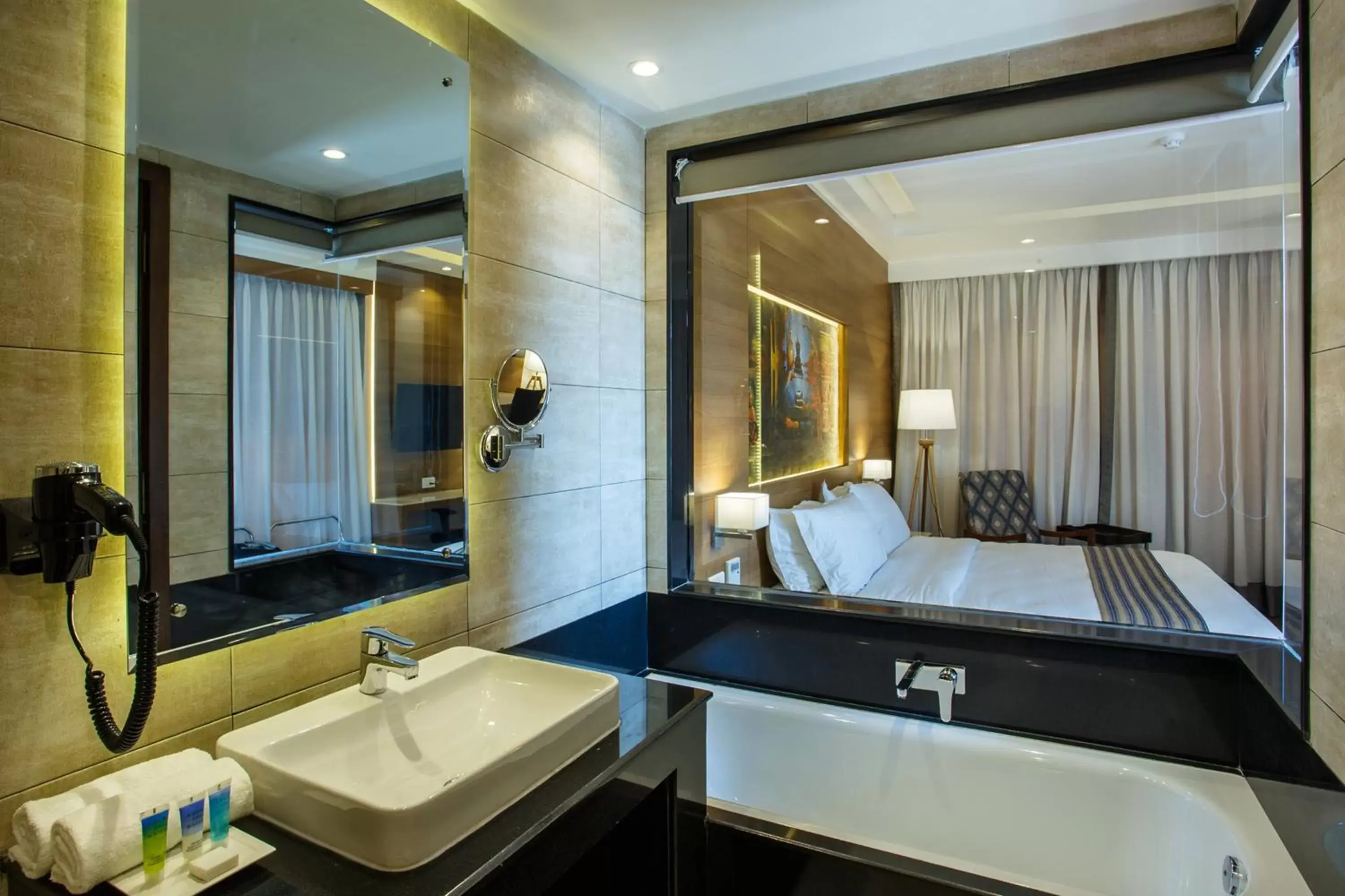 Bathroom in Hotel Ambassador by ACE Hotels