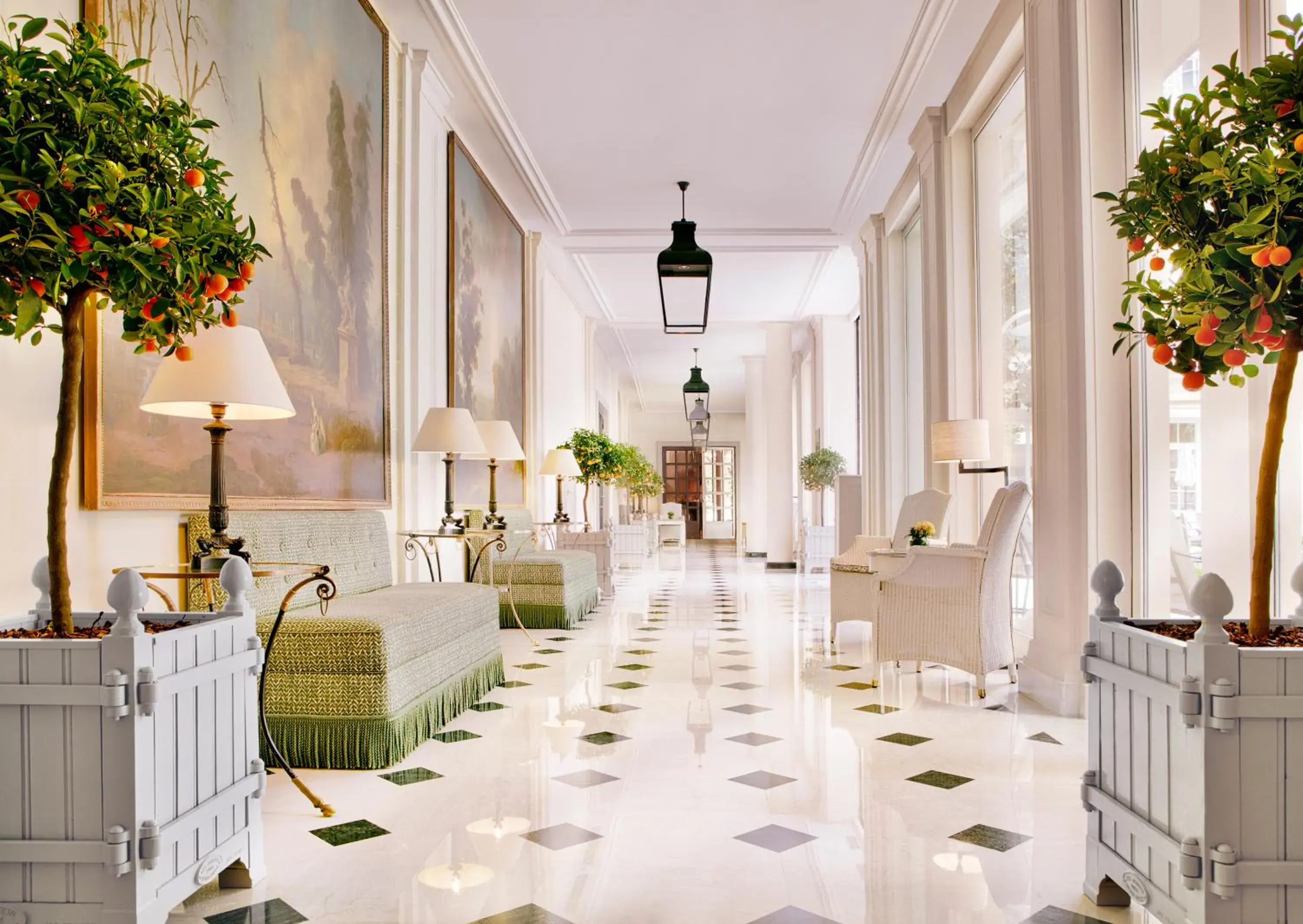 Lobby or reception in Le Bristol Paris - an Oetker Collection Hotel