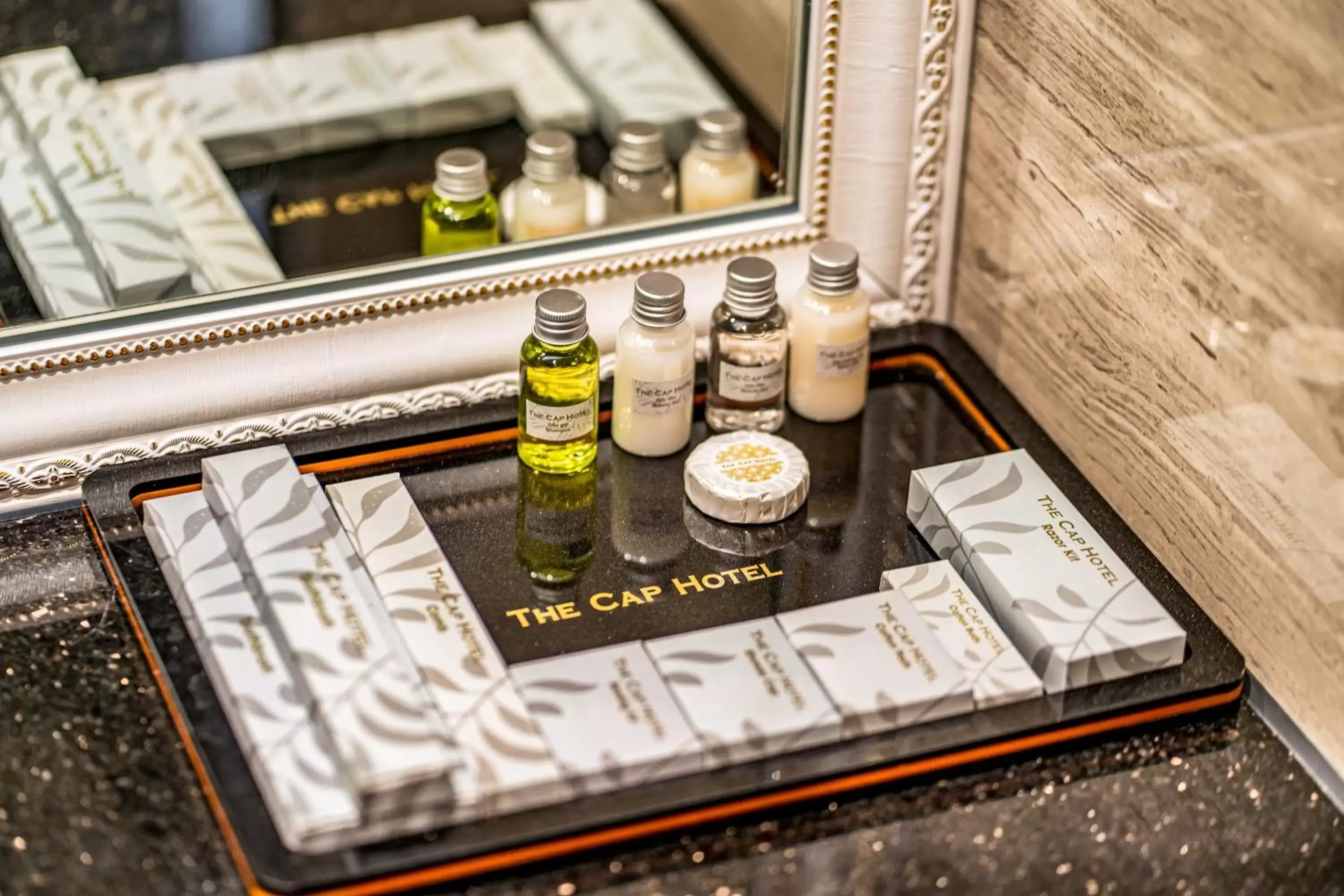 Bathroom in The Cap Hotel Bathroom in The Cap Hotel