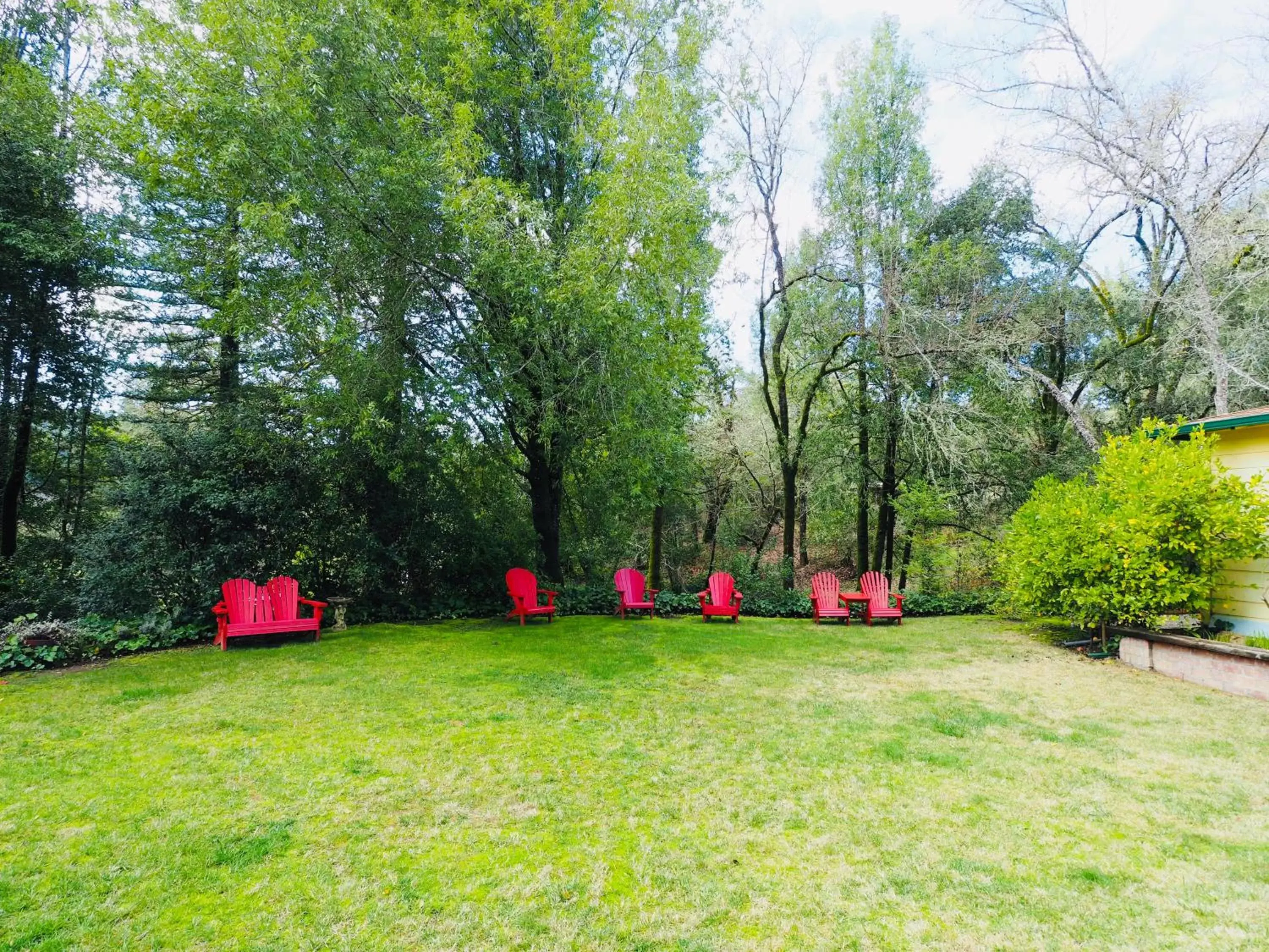 Garden in Mine and Farm, The Inn at Guerneville, CA